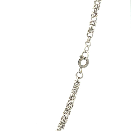 Königskette Silber 925 – 24,15 g, 45 cm Kette Juwelier Alen