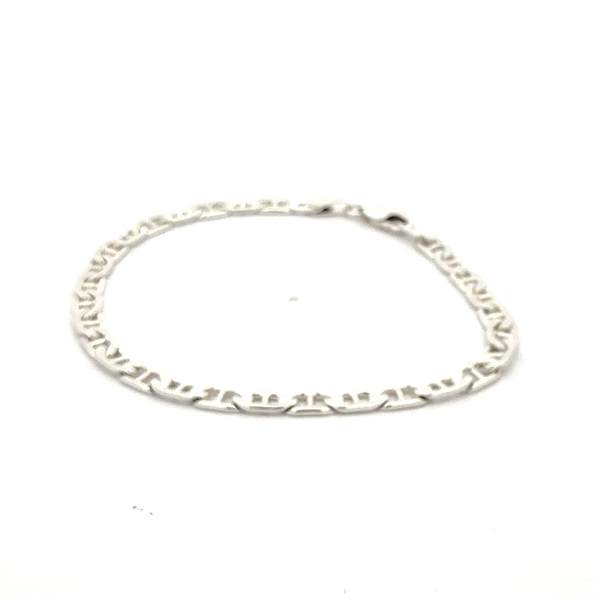 Silberarmband Figaro