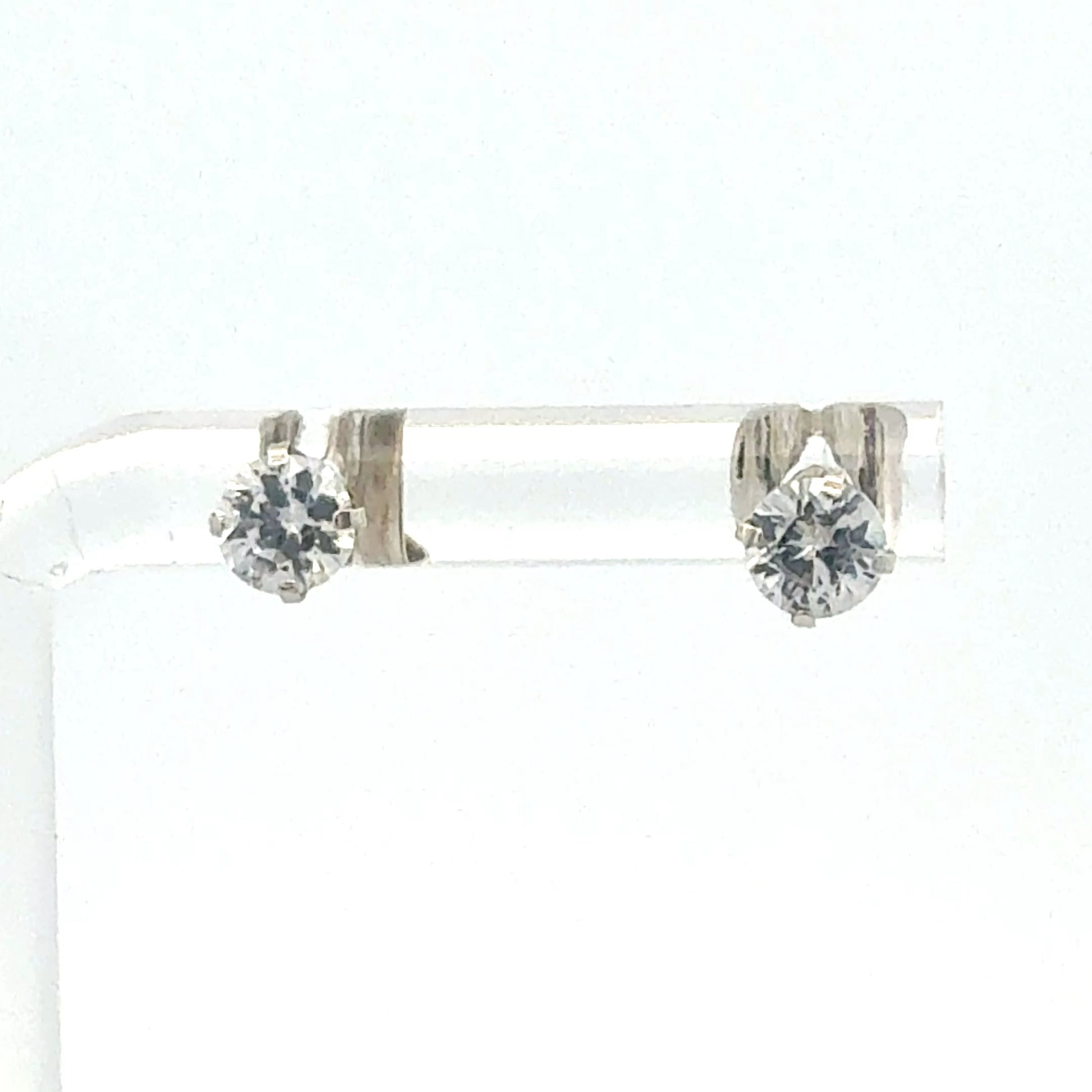 Elegante Silber Ohrringe 925 mit funkelnden Zirkonia-Steinen – Damenschmuck