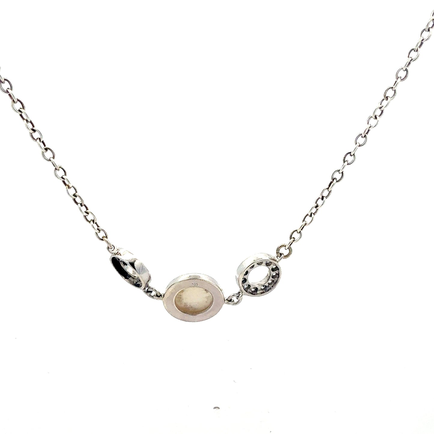 Thomas Sabo Silberkette 42 cm - Rückansicht des Designs