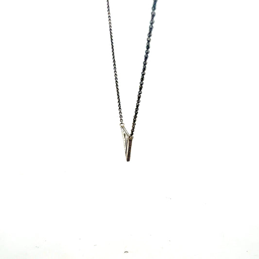 Kette Silber 925 – 2,78 g, 47 cm mit Pyramiden-Anhänger von Thomas Sabo Anhänger Juwelier Alen