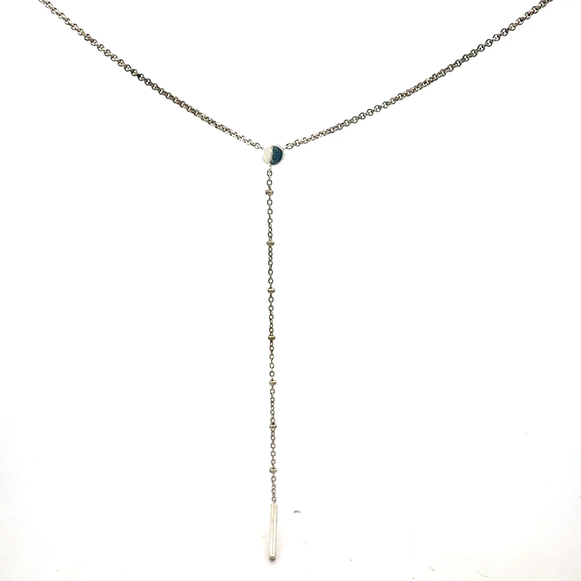 Silberkette 925 Sterling Silber Y-Form 45 cm Juwelier Alen