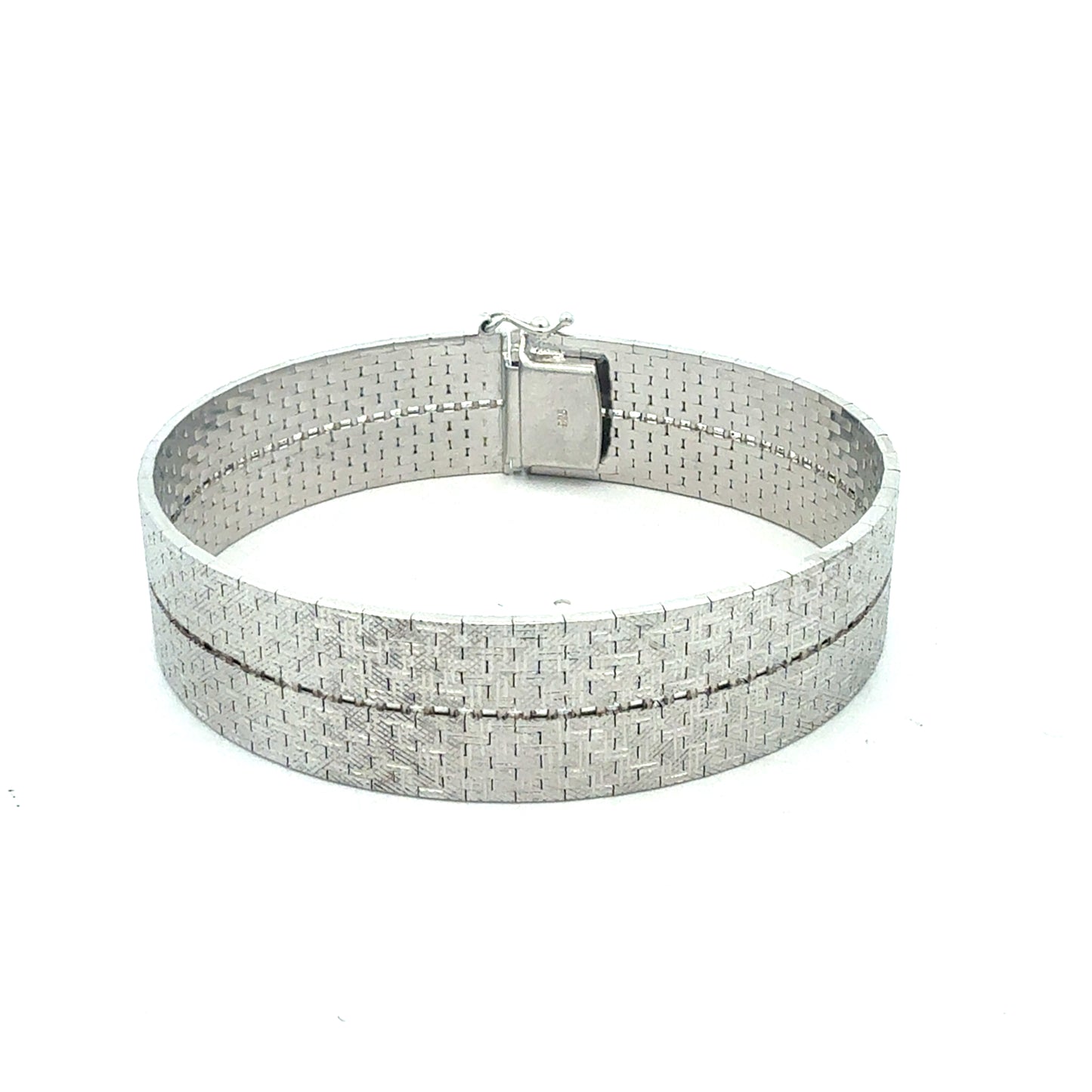 925er Sterling Silberarmband 39,66g - Elegantes Design in 20cm Länge
