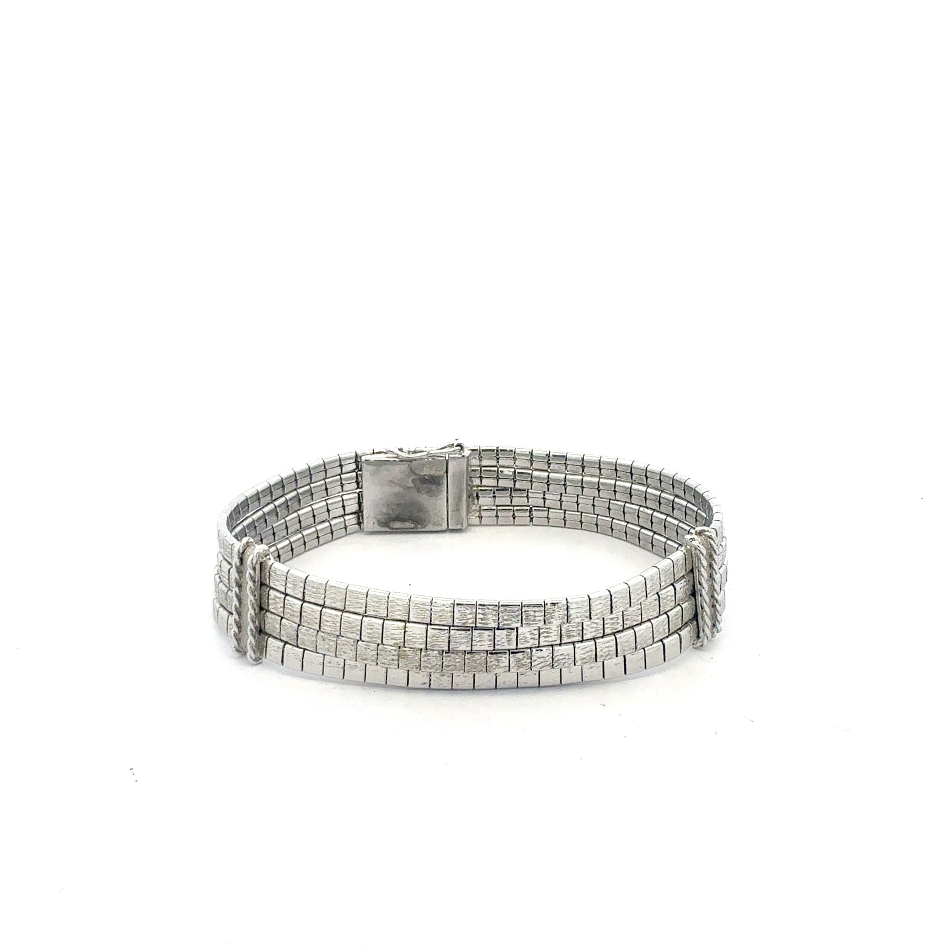 Silberarmband 925 Seitenansicht - 18cm Länge
