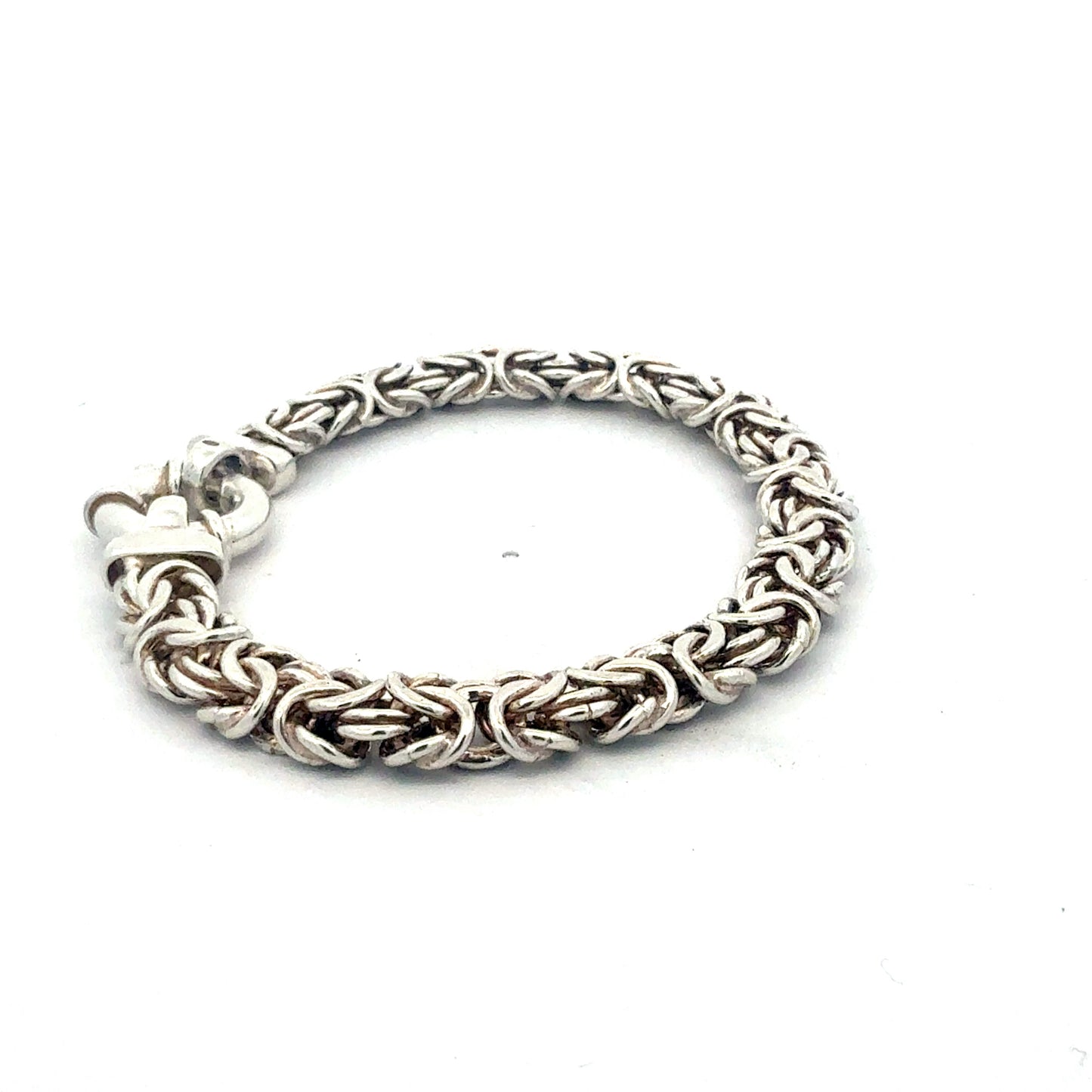 Hochwertiges Silberarmband 925 - Seitenansicht