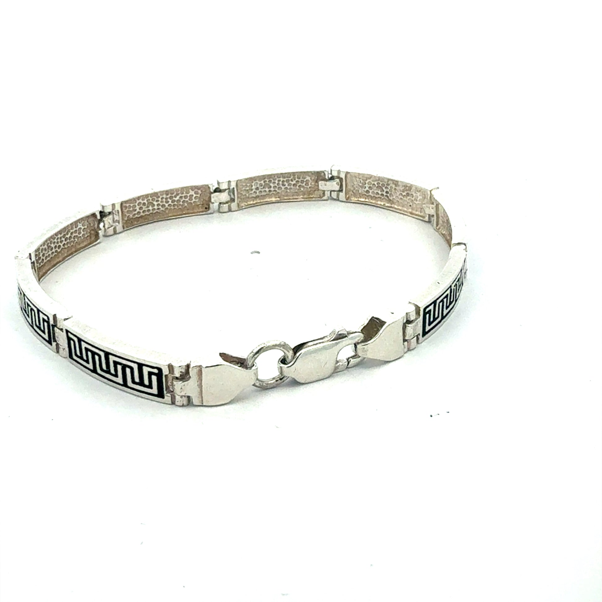 Silberarmband 925 Detailansicht Verschluss