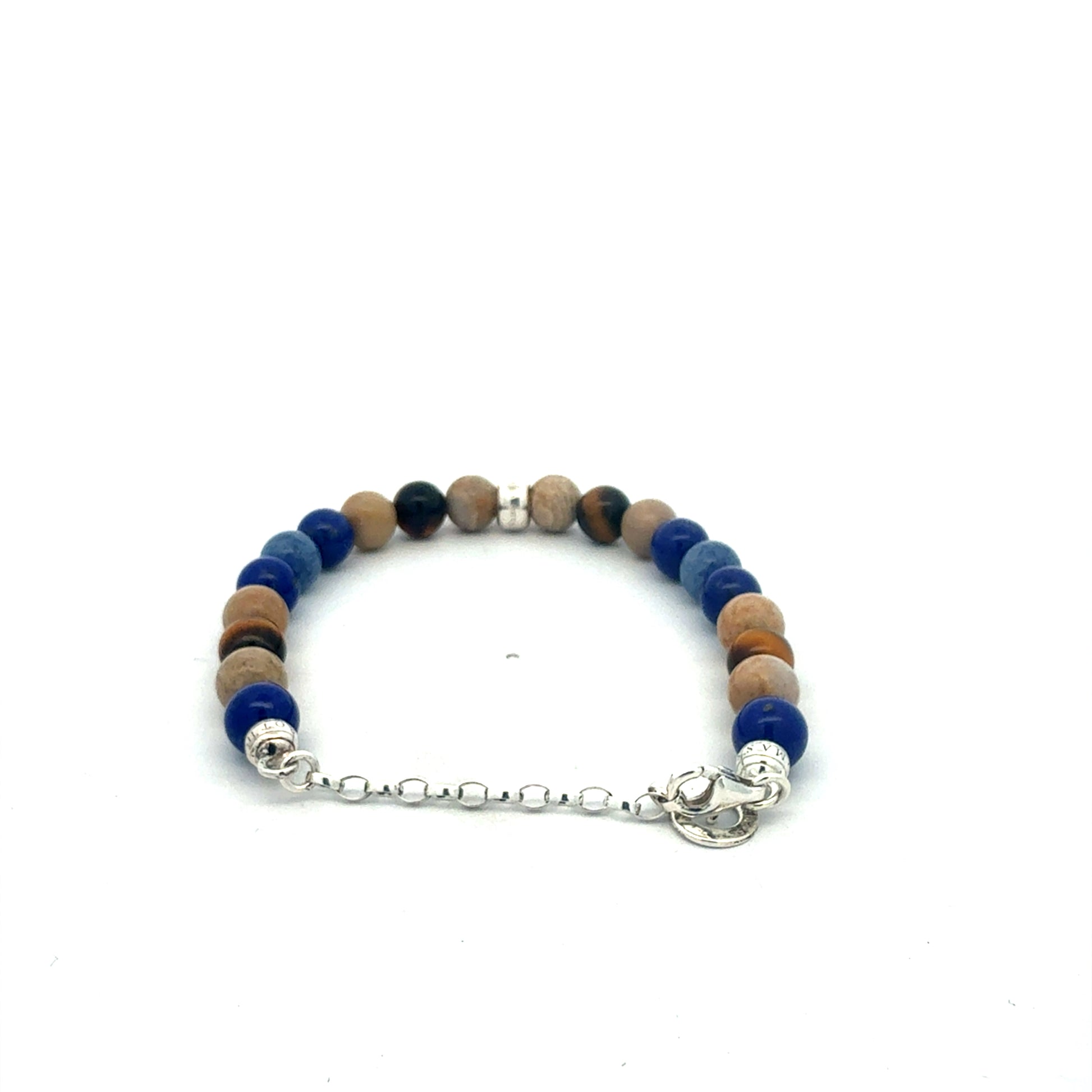 Thomas Sabo Perlenarmband 925 Silber - Nahaufnahme der hochwertigen Verarbeitung