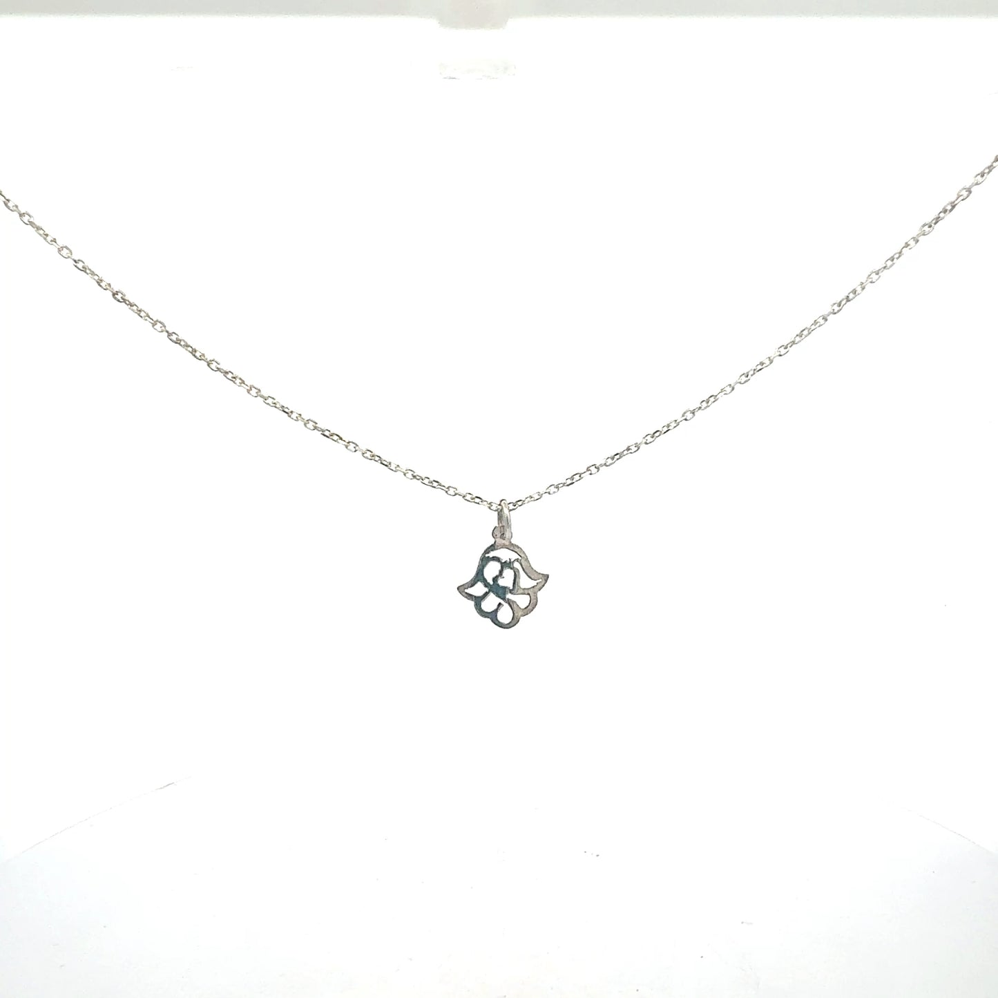 Silberkette 925 mit Anhänger 47cm Gesamtansicht