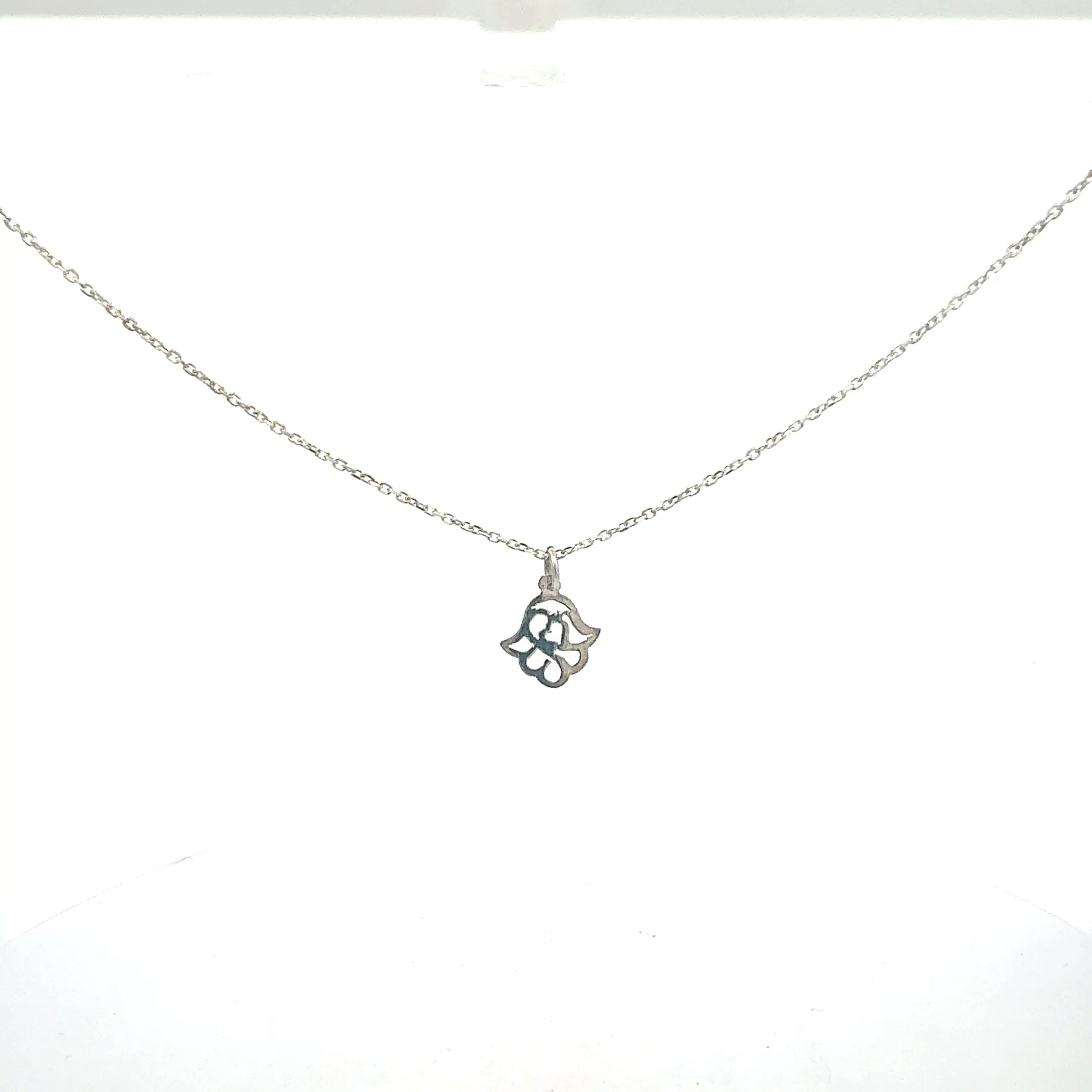 Silberkette 925 mit Anhänger 47cm Gesamtansicht