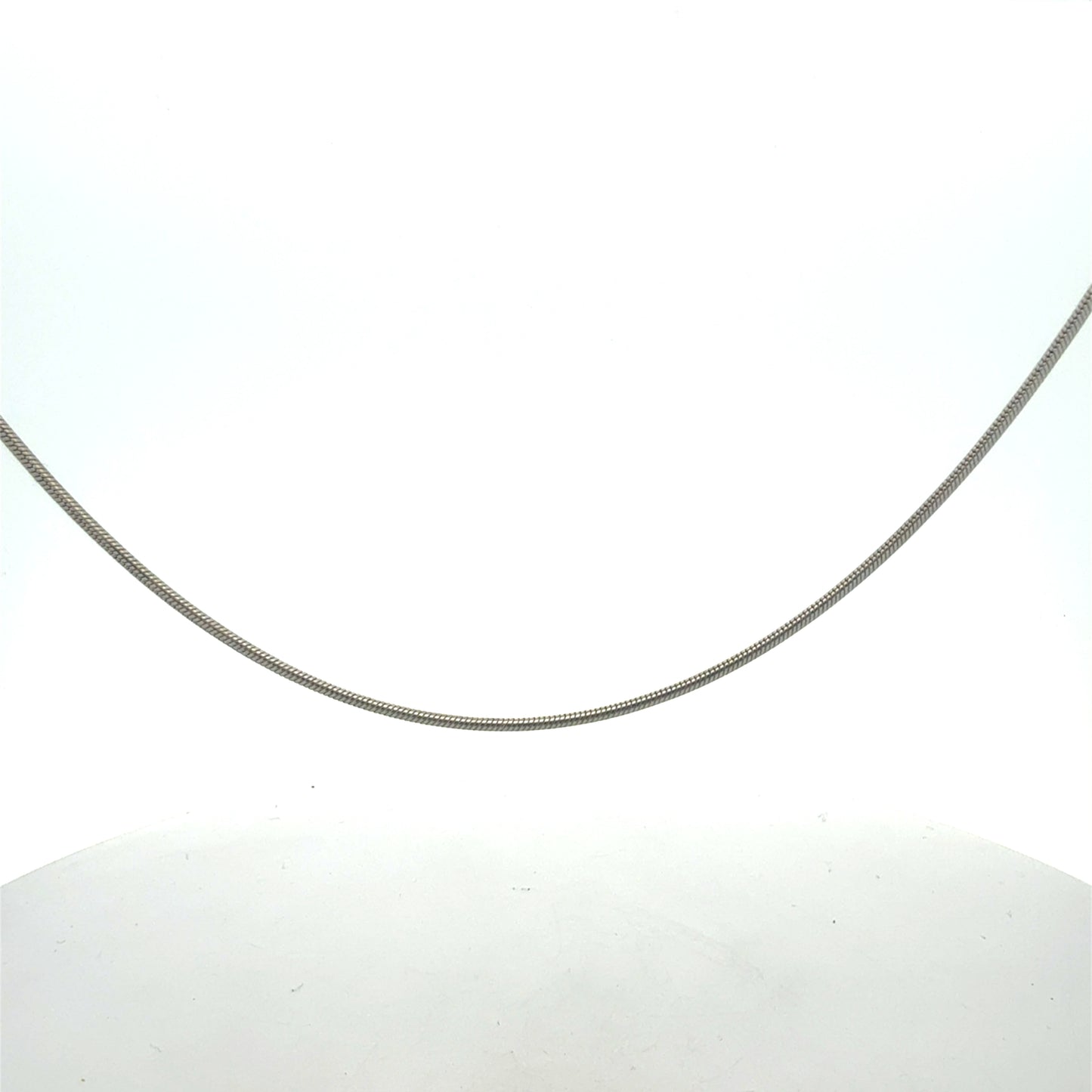 Schlangenkette aus 925er Sterlingsilber, 45 cm lang, 6,98 Gramm