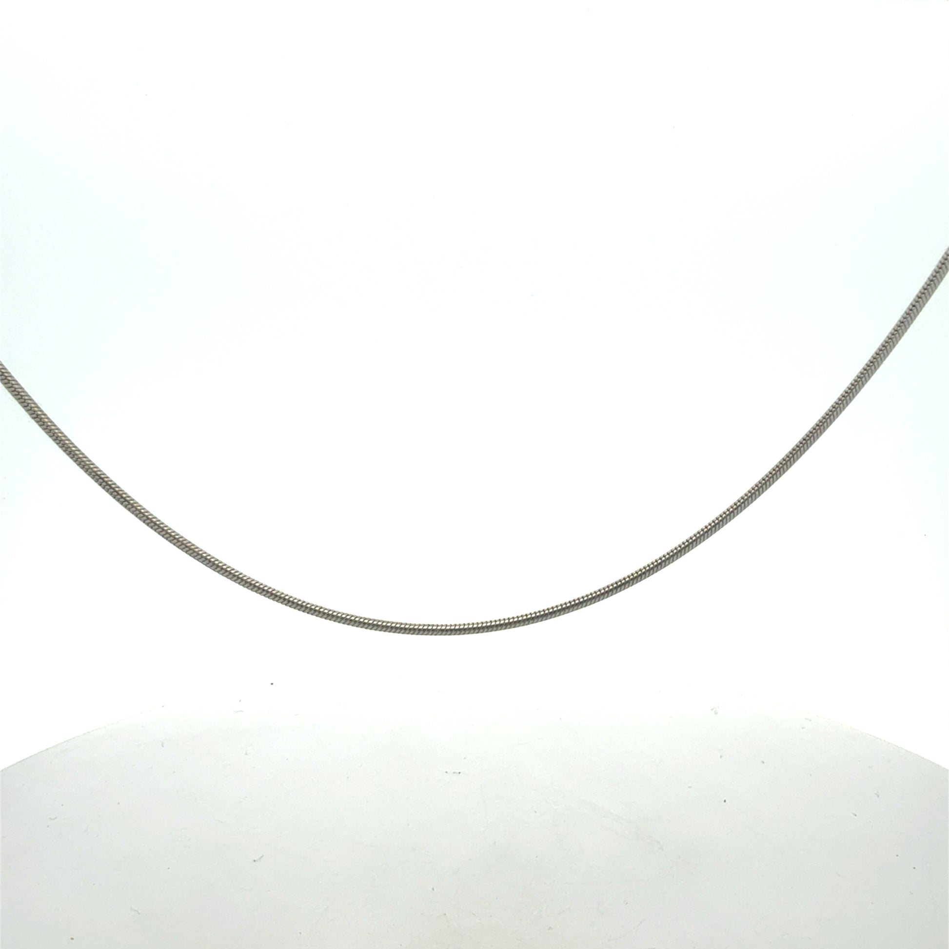 Schlangenkette aus 925er Sterlingsilber, 45 cm lang, 6,98 Gramm