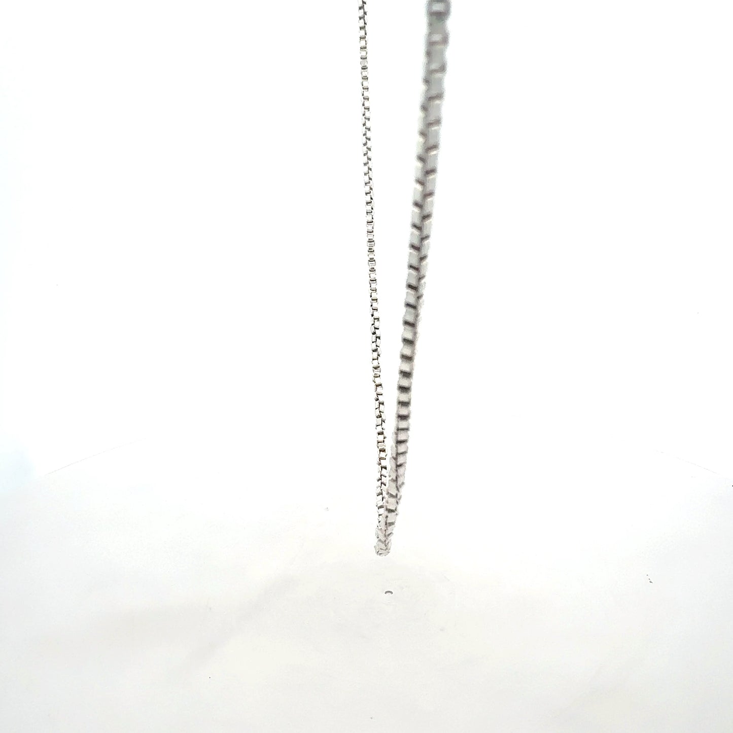 Detailansicht 925er Sterling Silber Kette hochwertige Verarbeitung