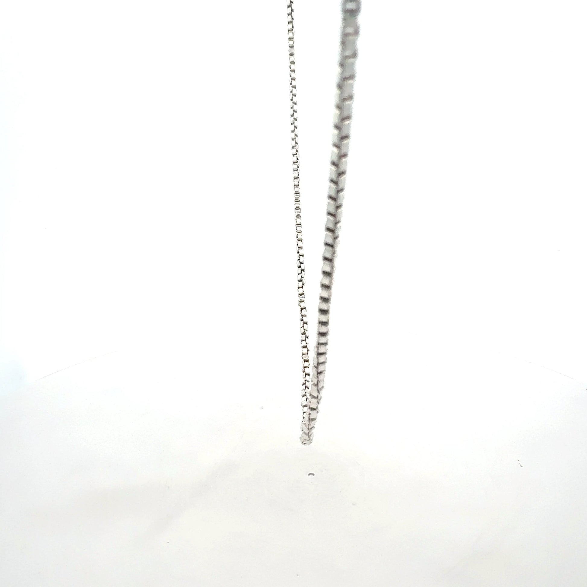 Detailansicht 925er Sterling Silber Kette hochwertige Verarbeitung