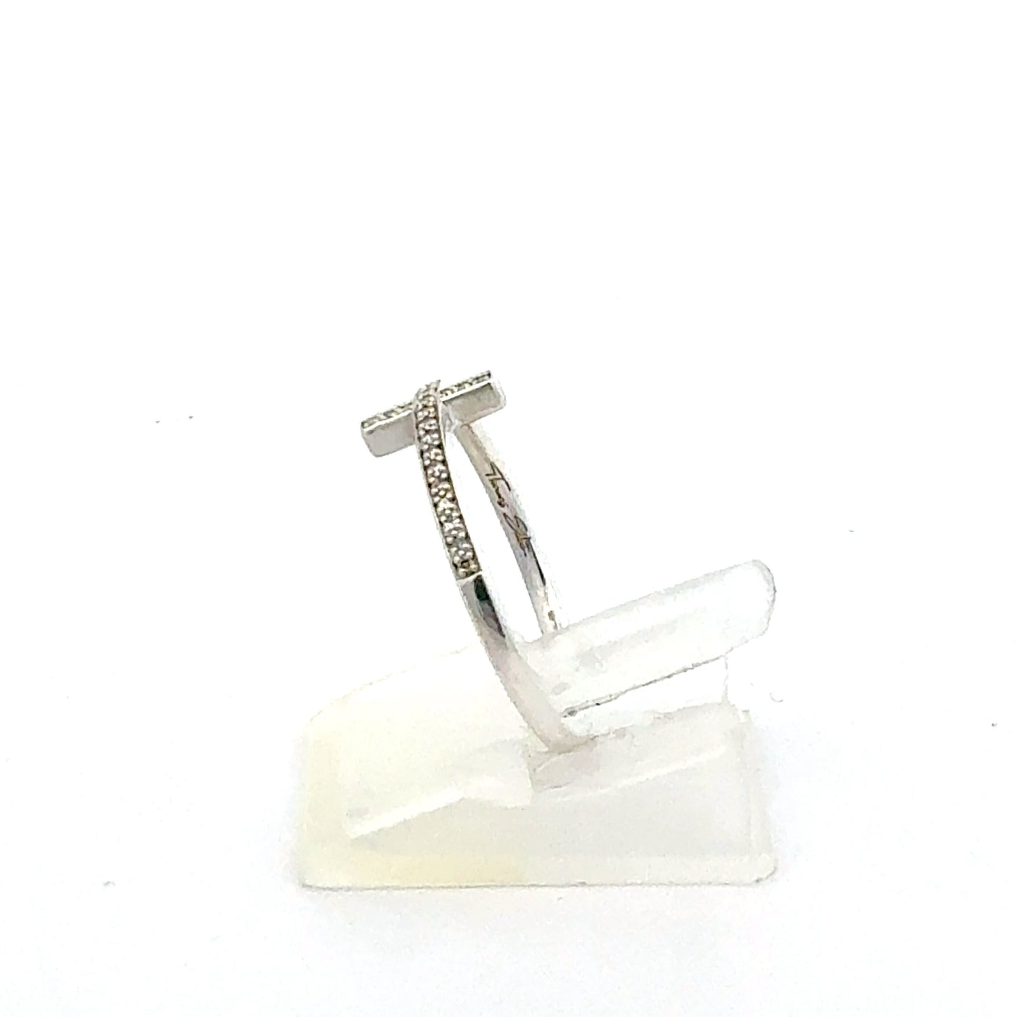 Silberring 925 – Seitenansicht, Größe 54