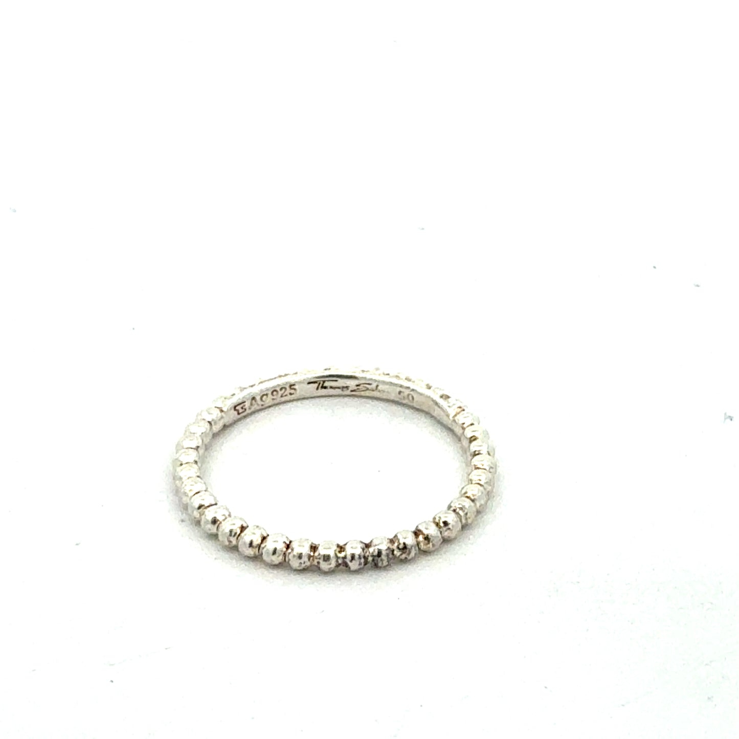 Silberring 925 Sterling, 1,11 g, Größe 50 - Vorderansicht