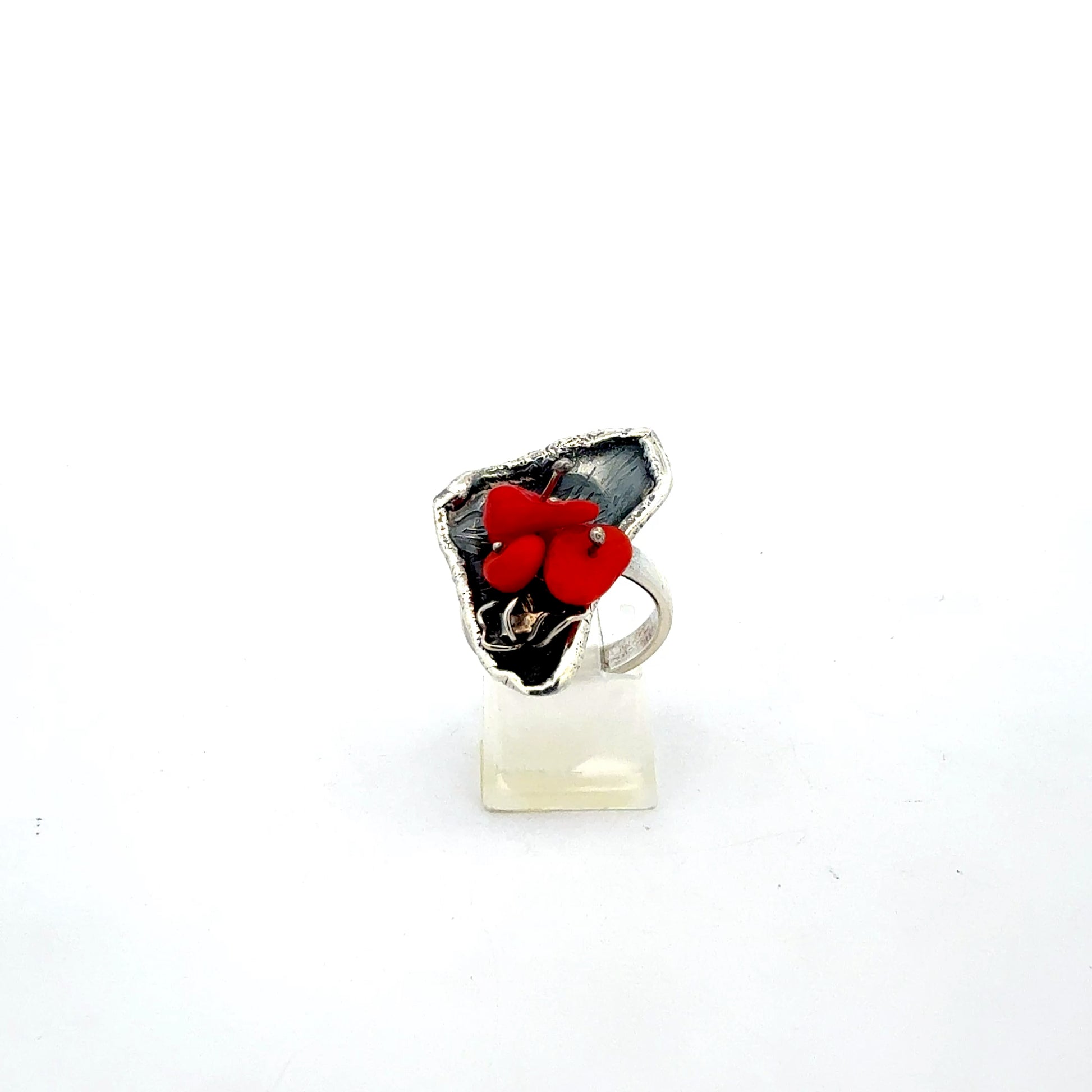 Silberner 925er Ring mit Gewicht 6,47 g in Größe 53 - Hauptansicht
