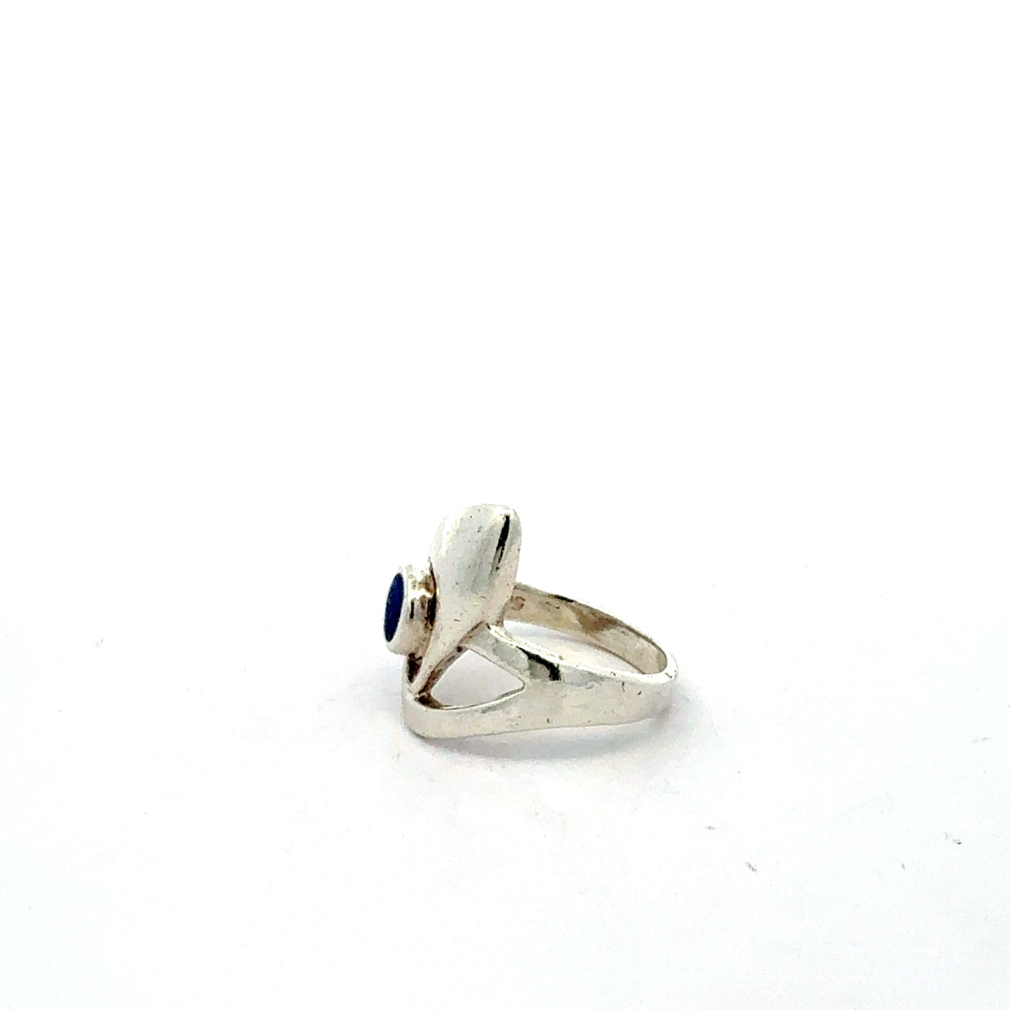 Seitenansicht Silberring 925 Sterling
