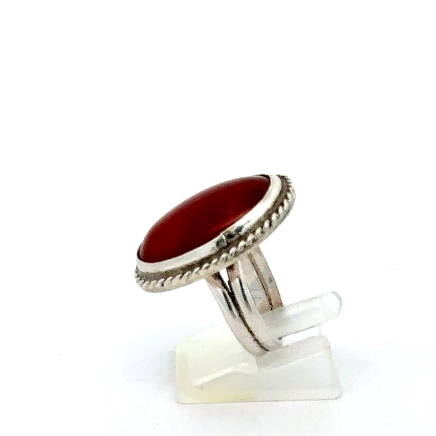 925 Sterling Silber Ring - Seitenansicht


