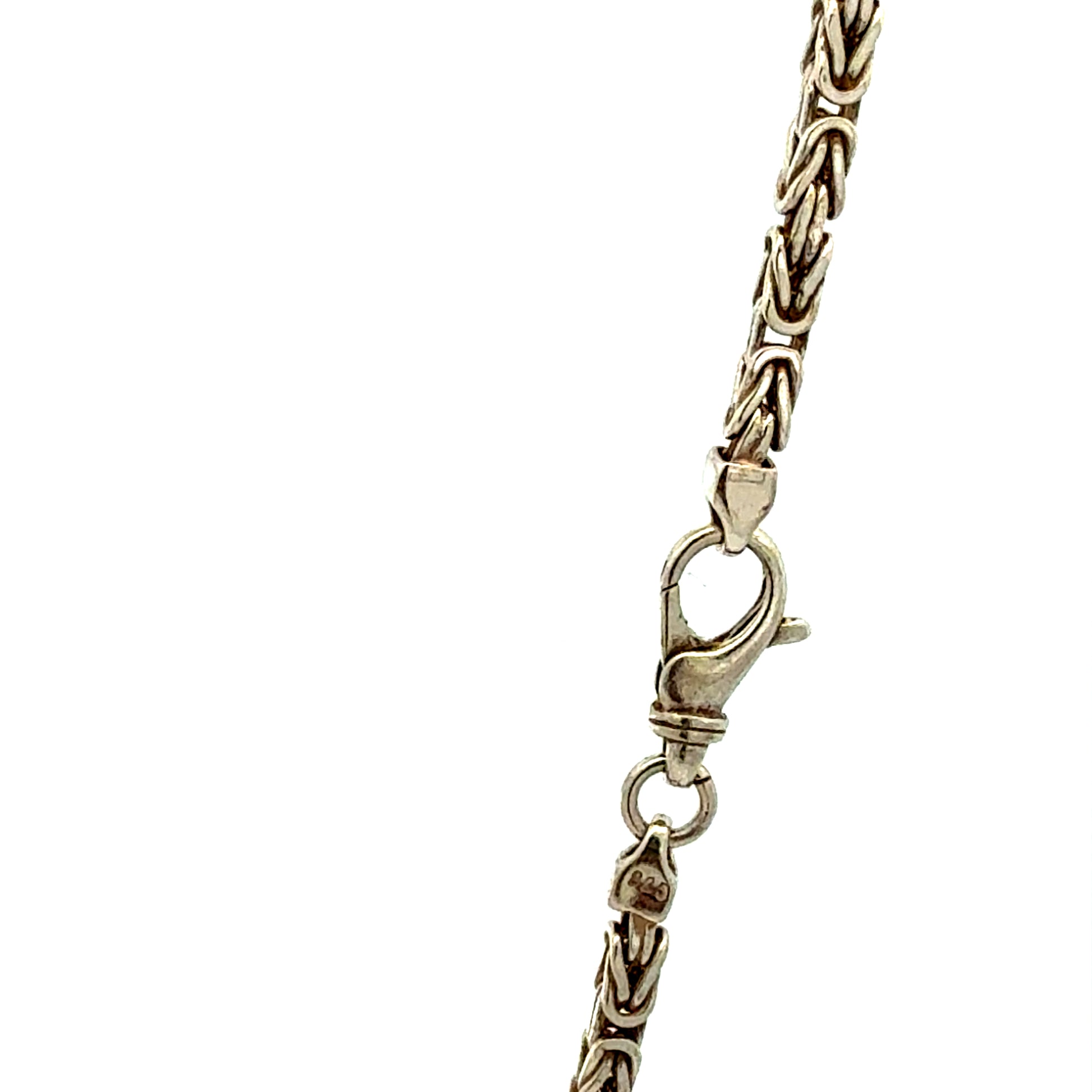 Königskette 38,38 g – 925 Silber – 50 cm Halskette Juwelier Alen