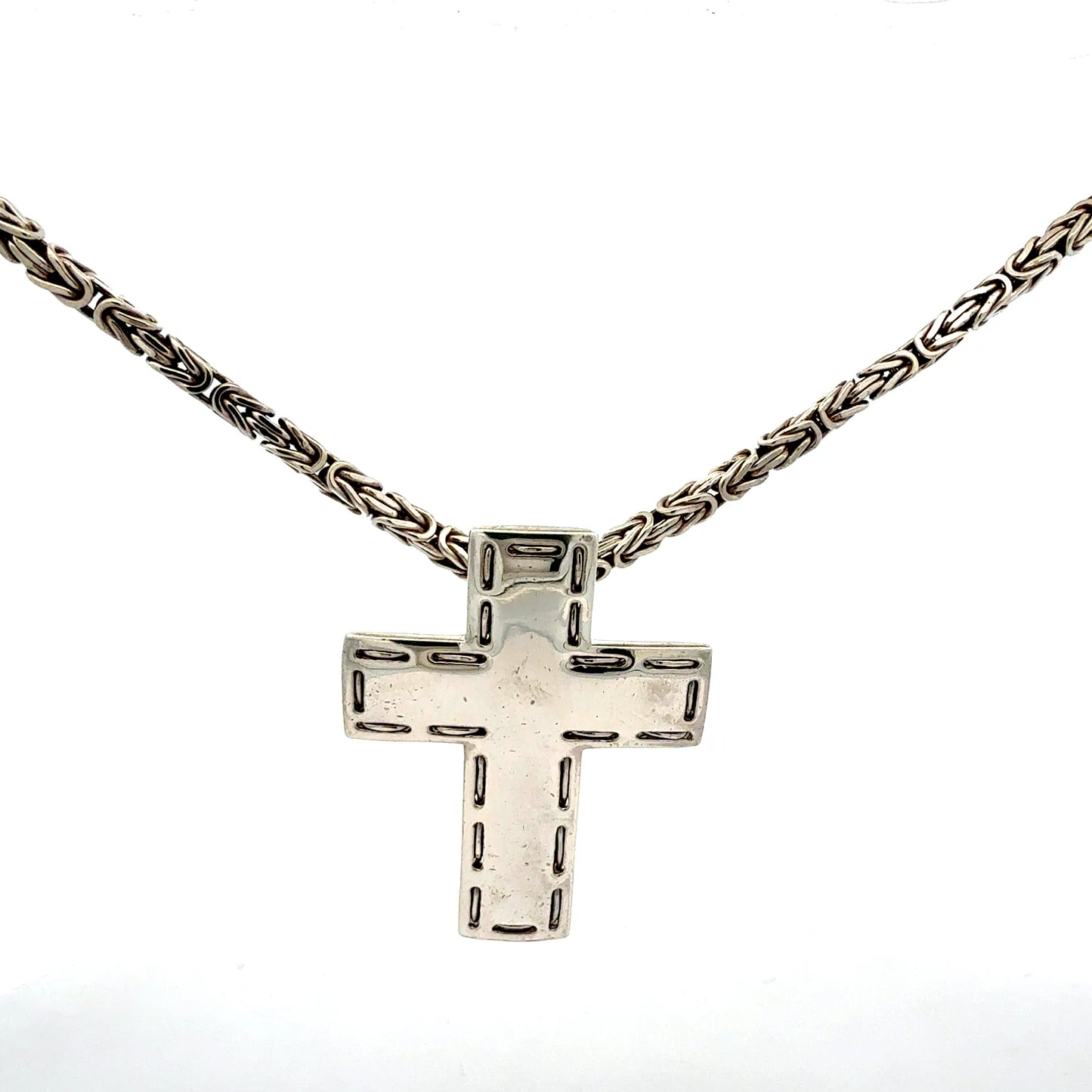 Königskette 38,38 g – 925 Silber – 50 cm Halskette Juwelier Alen