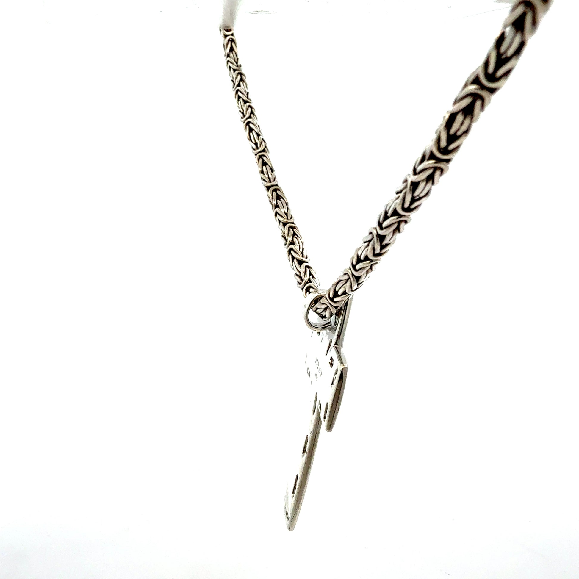 Königskette 38,38 g – 925 Silber – 50 cm Halskette Juwelier Alen