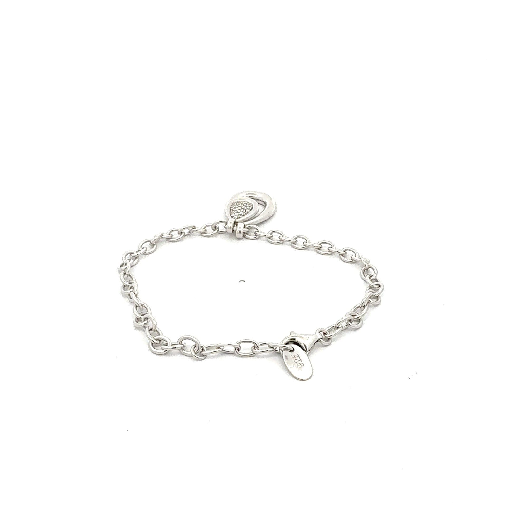 Silberarmband 925 – 11,90 g – 21 cm – Marke Esprit mit Zirkonia Armband Juwelier Alen