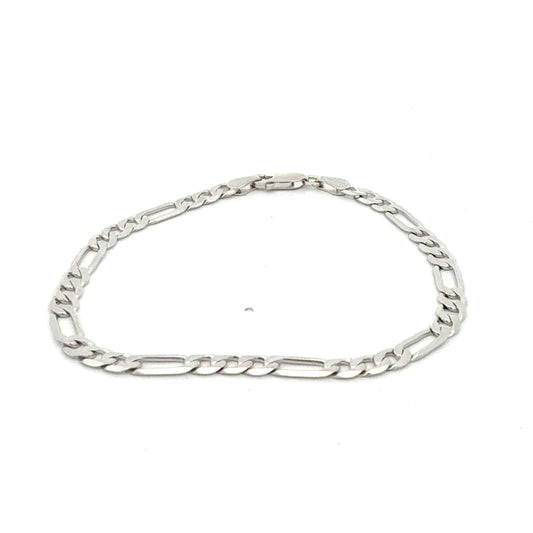 Silberarmband 925 – 5,32 g – 21 cm – Figaro-Design Armband Juwelier Alen