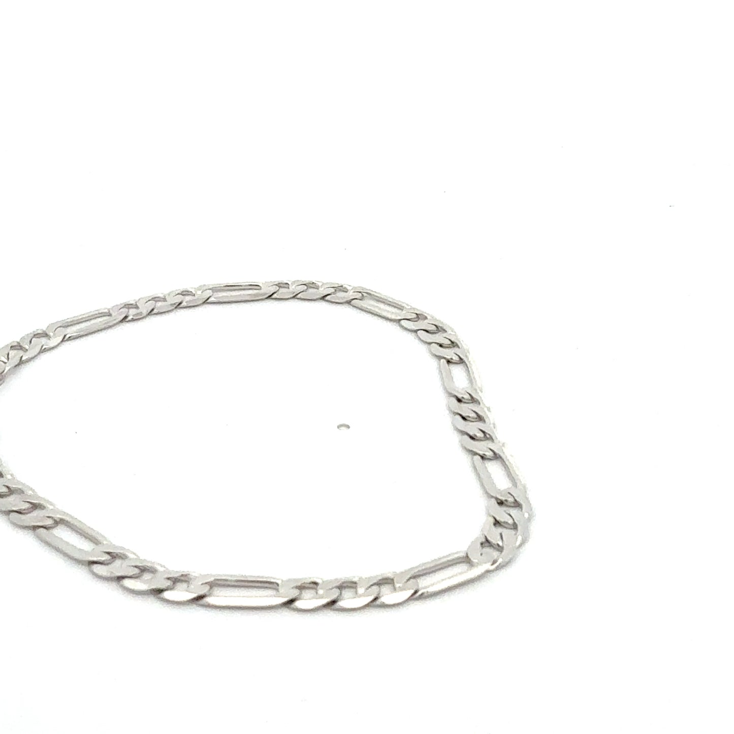 Silberarmband 925 – 5,32 g – 21 cm – Figaro-Design Armband Juwelier Alen