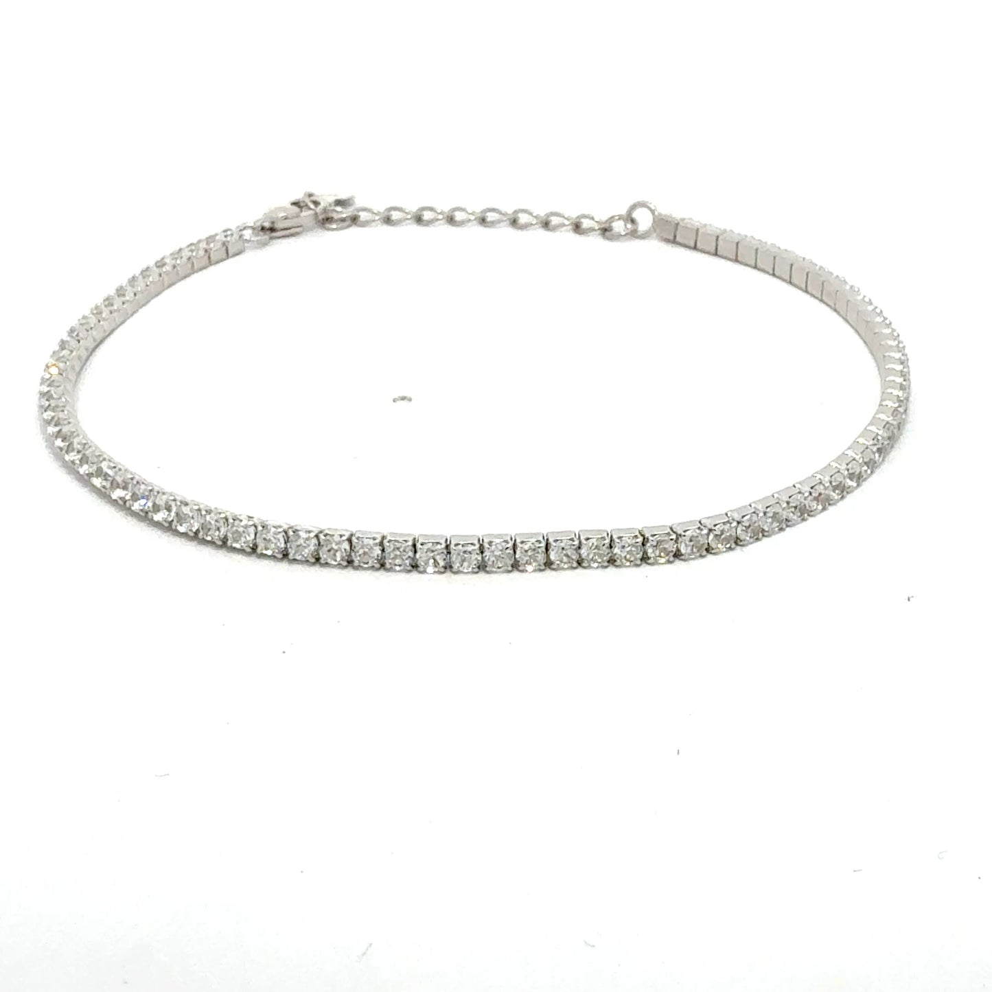 Tennisarmband 2,61 g – Silber 925 – 21 cm – 1,70 mm Armband Juwelier Alen