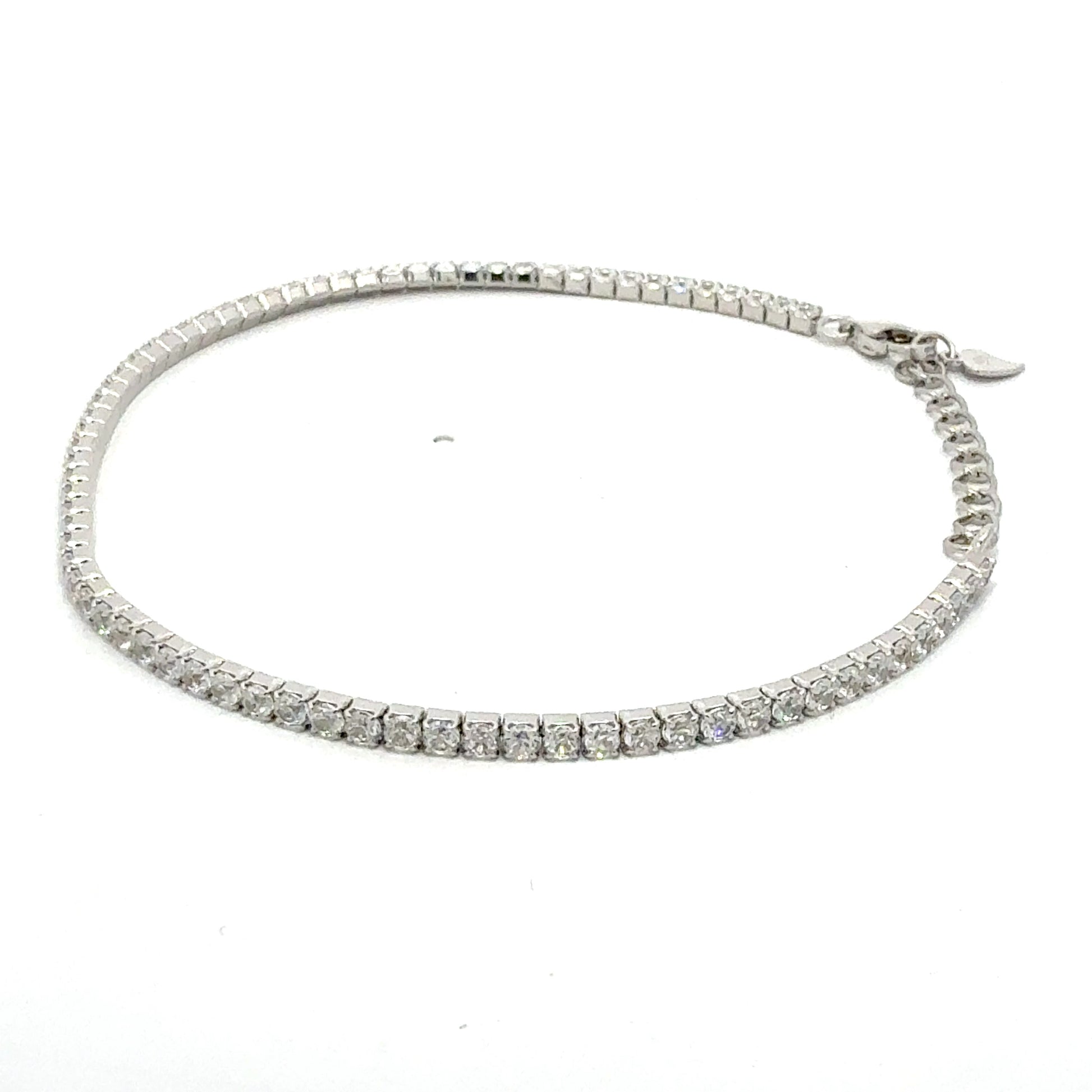 Tennisarmband 2,61 g – Silber 925 – 21 cm – 1,70 mm Armband Juwelier Alen