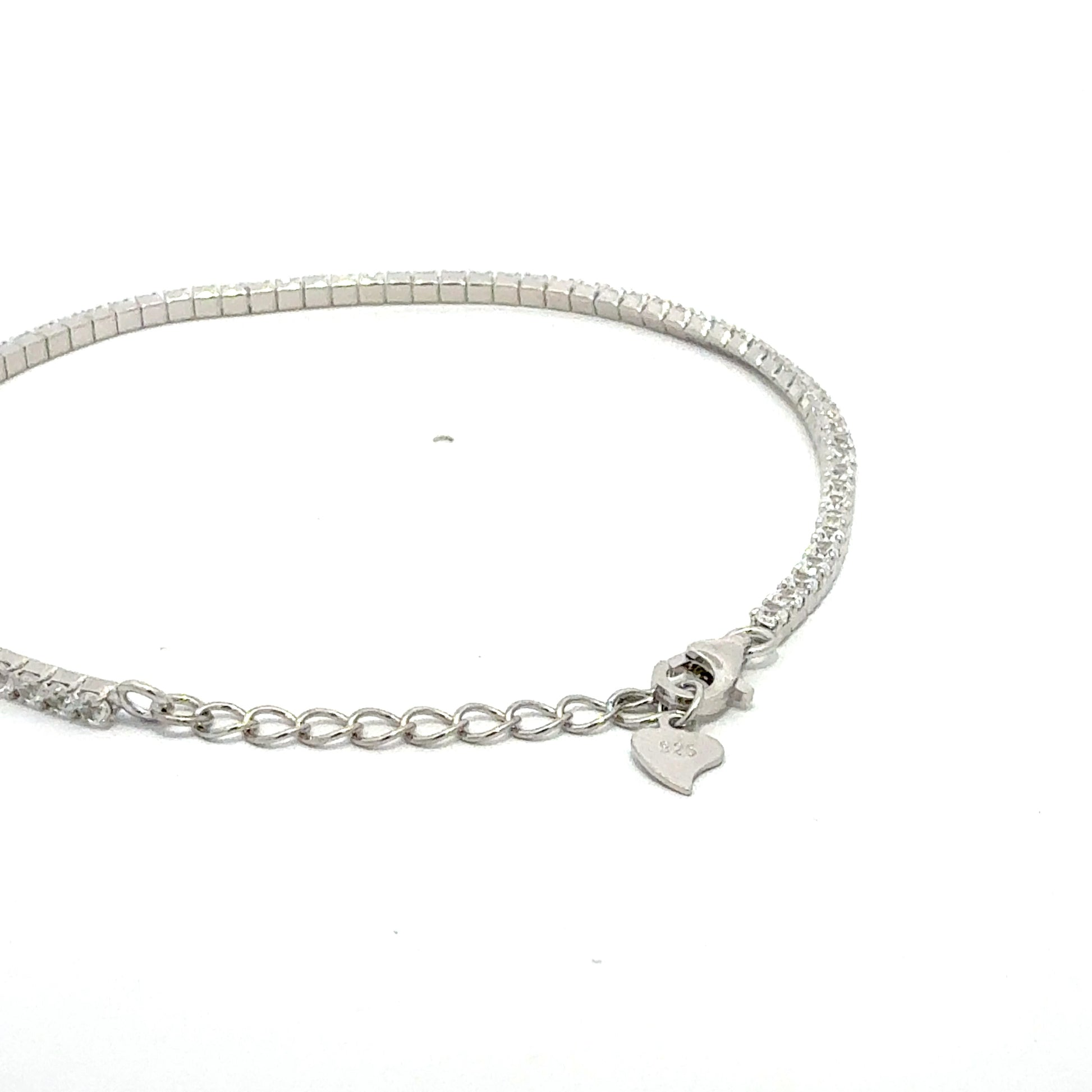 Tennisarmband 2,61 g – Silber 925 – 21 cm – 1,70 mm Armband Juwelier Alen