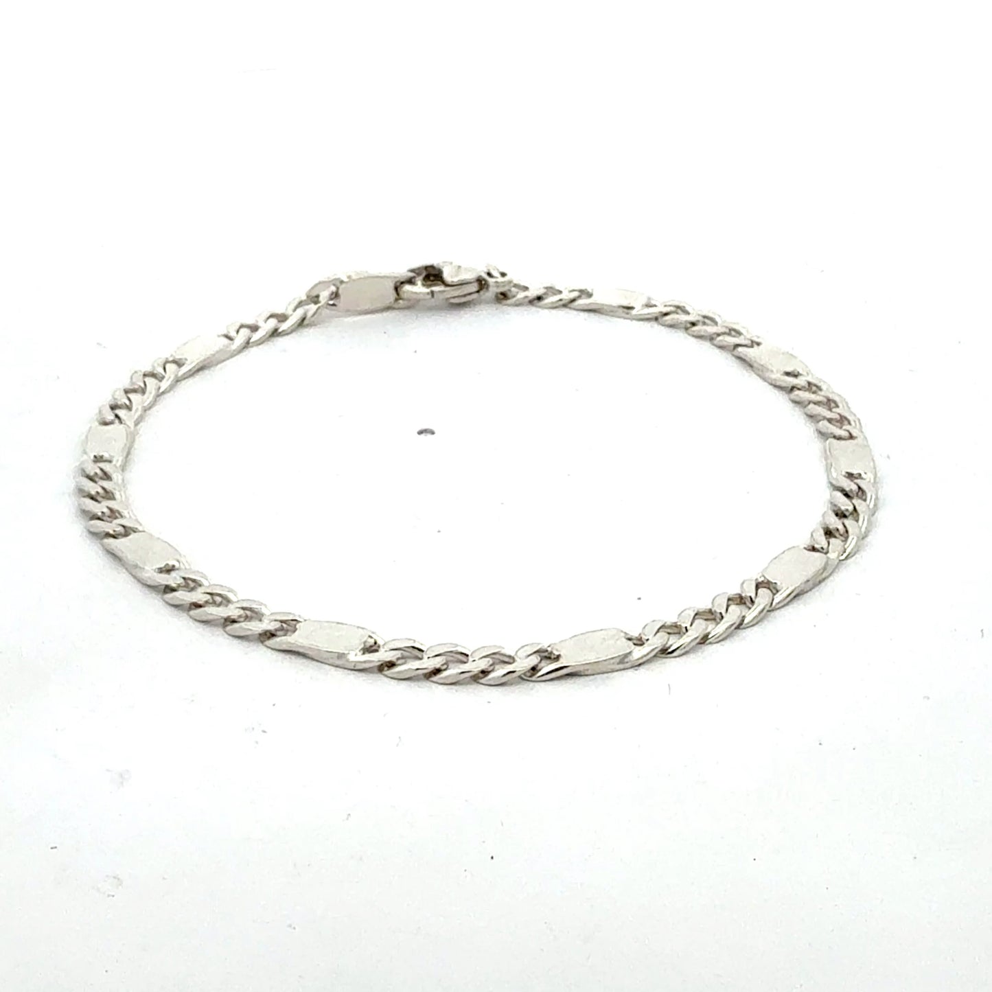 Elegantes Silberarmband – 925er Silber, 6,22 g, 21 cm Armband Juwelier Alen