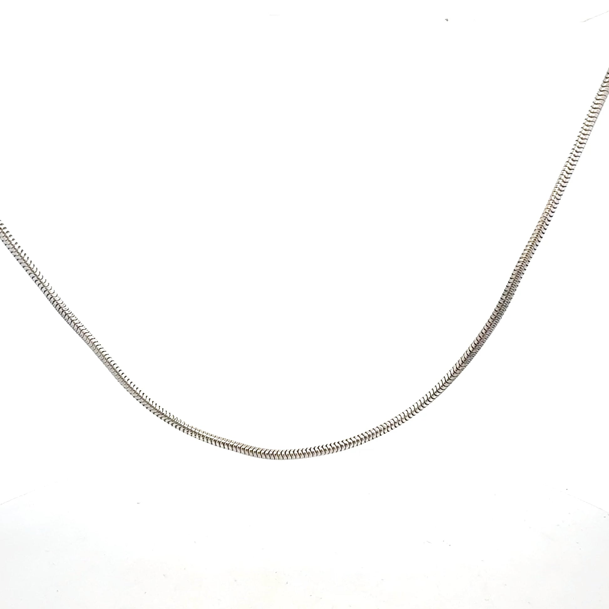 Elegante Silber-Schlangenkette – 925er Silber, 15,60 g, 82 cm Halskette Juwelier Alen