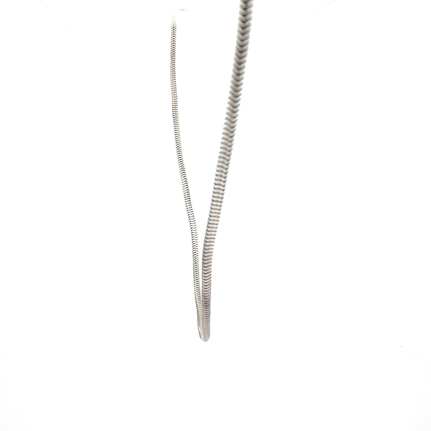 Elegante Silber-Schlangenkette – 925er Silber, 15,60 g, 82 cm Halskette Juwelier Alen