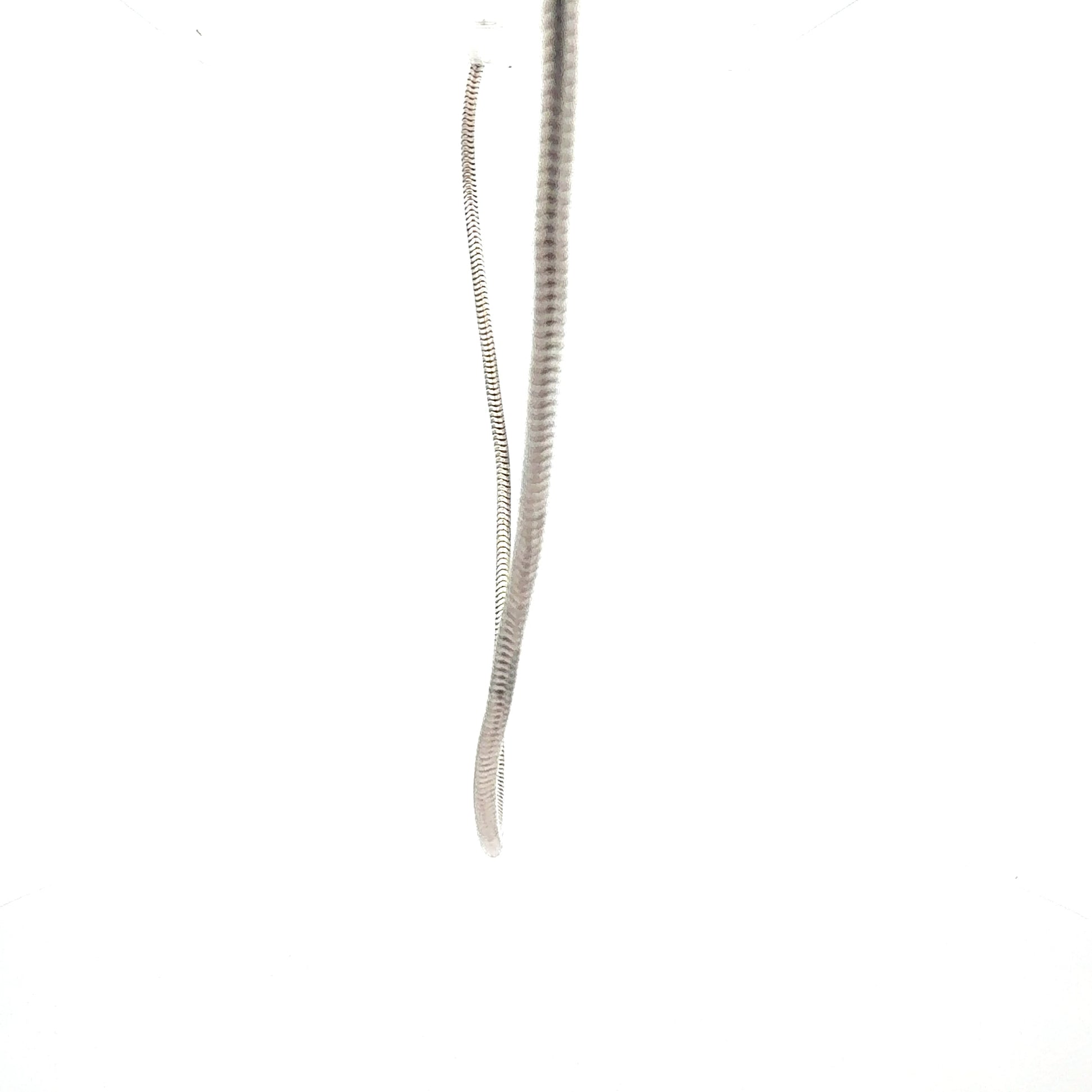 Elegante Silber-Schlangenkette – 925er Silber, 15,60 g, 82 cm Halskette Juwelier Alen