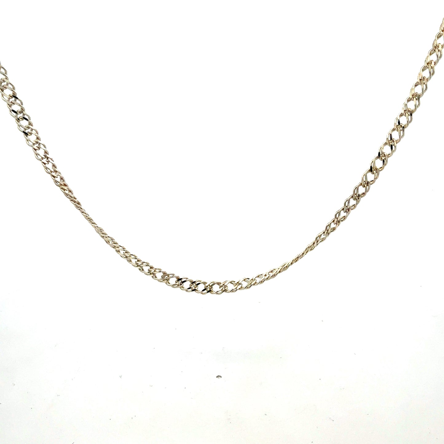 Elegante Silberkette – 925er Silber, 9,43 g, 57 cm Kette Juwelier Alen