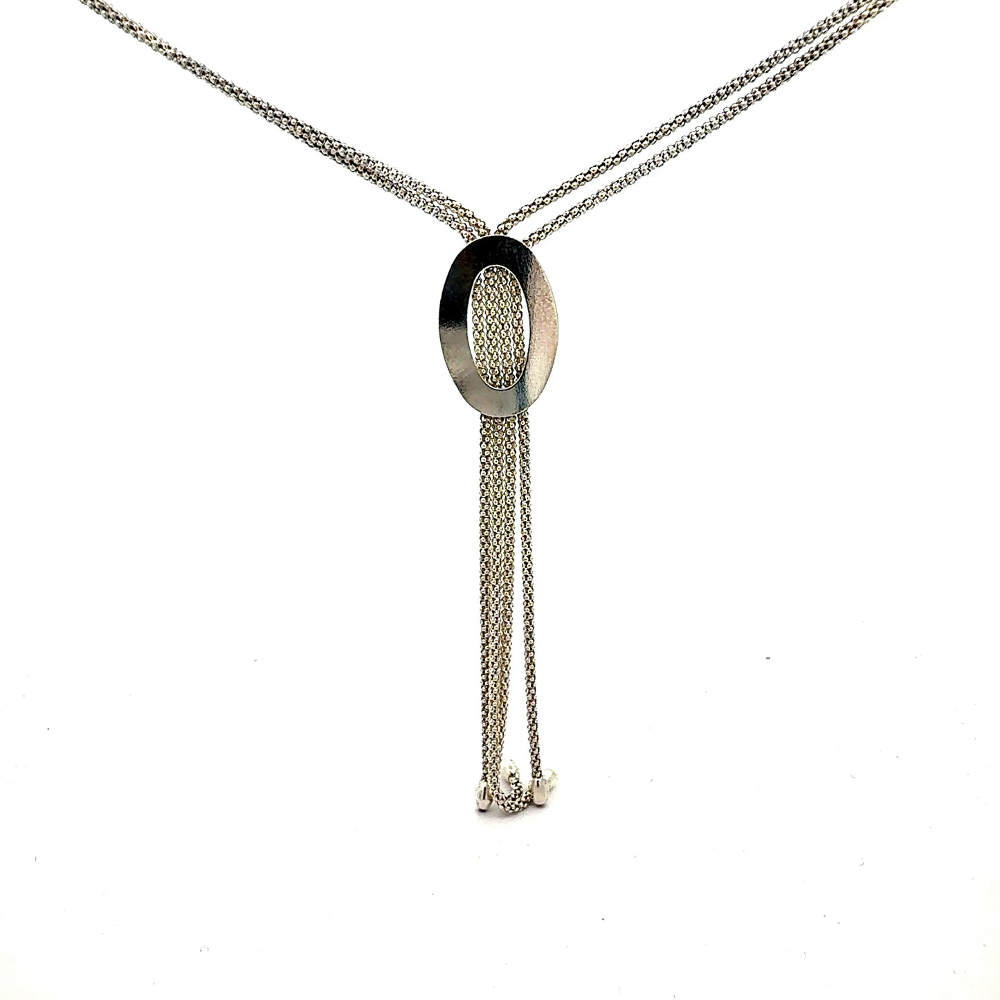 Elegante 925er Silberkette in Y-Form – 9,52 g Juwelier Alen