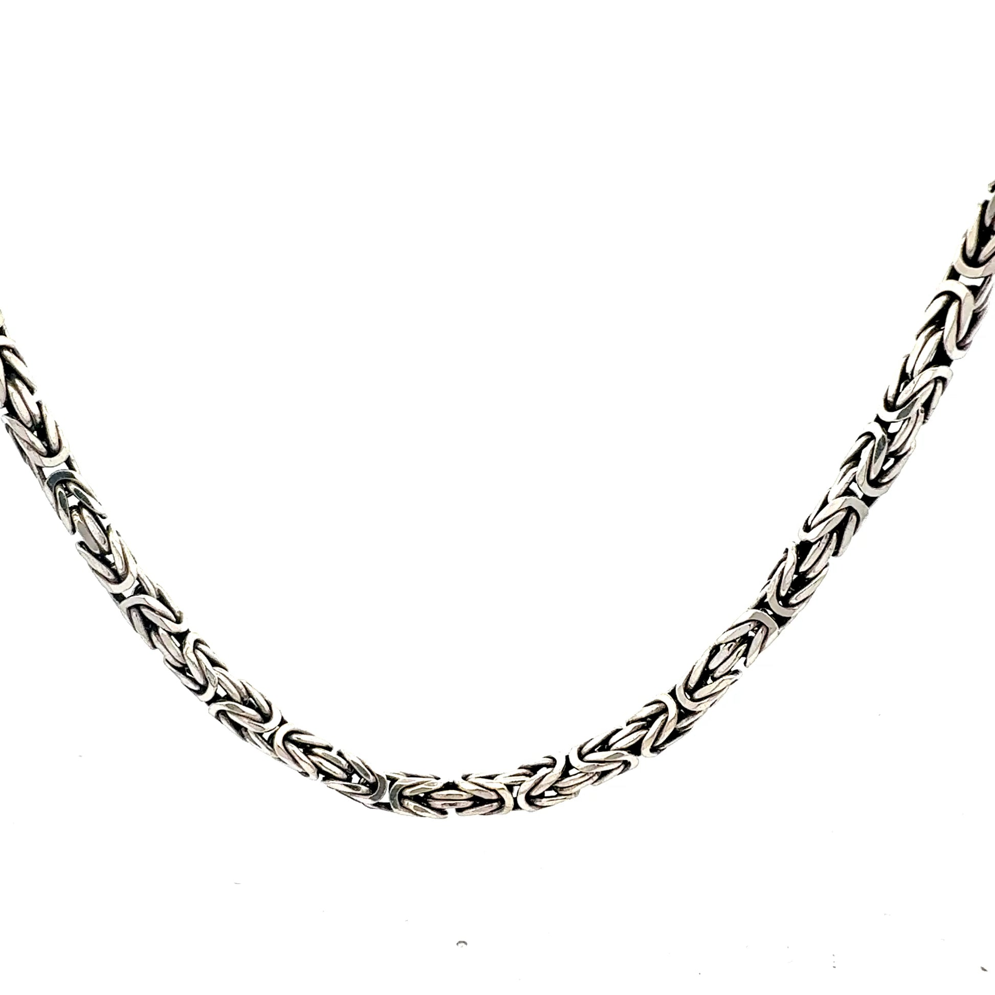 Massive Silber-Königskette – 925er Silber, 72,87 g, 55 cm Kette Juwelier Alen