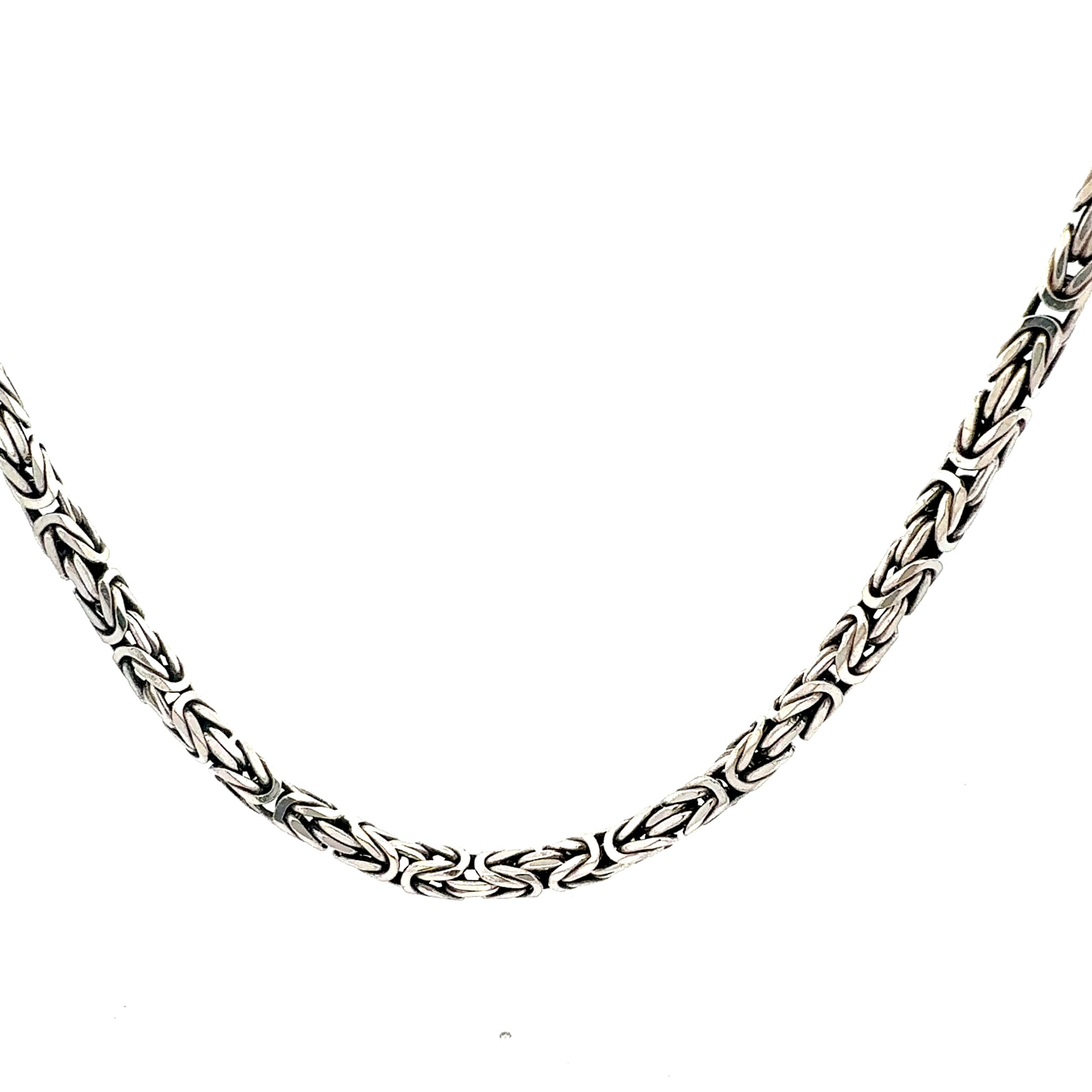 Massive Silber-Königskette – 925er Silber, 72,87 g, 55 cm Kette Juwelier Alen