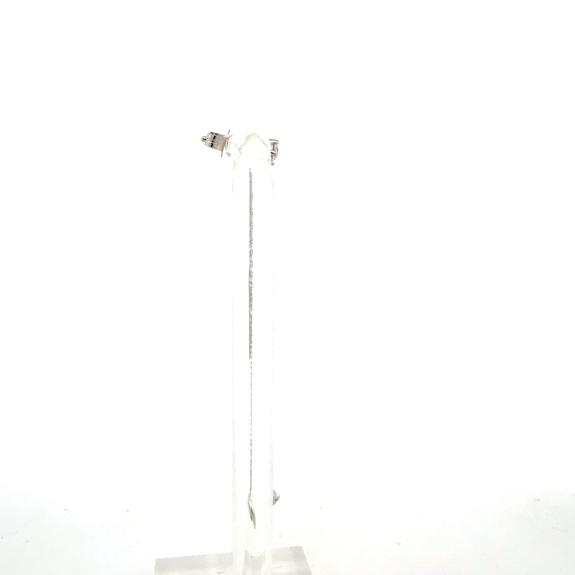 Lange Silber-Ohrringe mit Ketten – 925er Silber, 2,90 g, 7 cm Ohrring Juwelier Alen