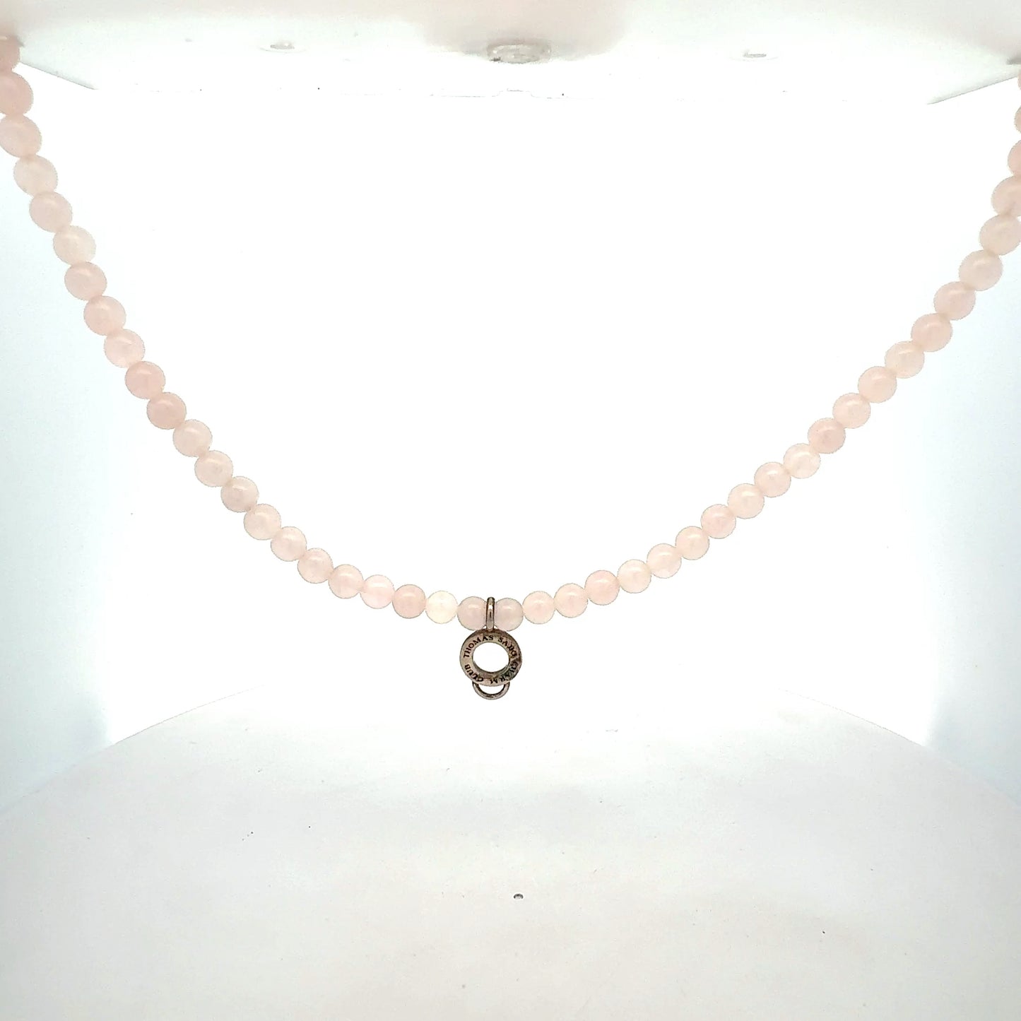 Elegante Perlenkette von Thomas Sabo – mit pinken Steinen 925er Silber Halskette Juwelier Alen