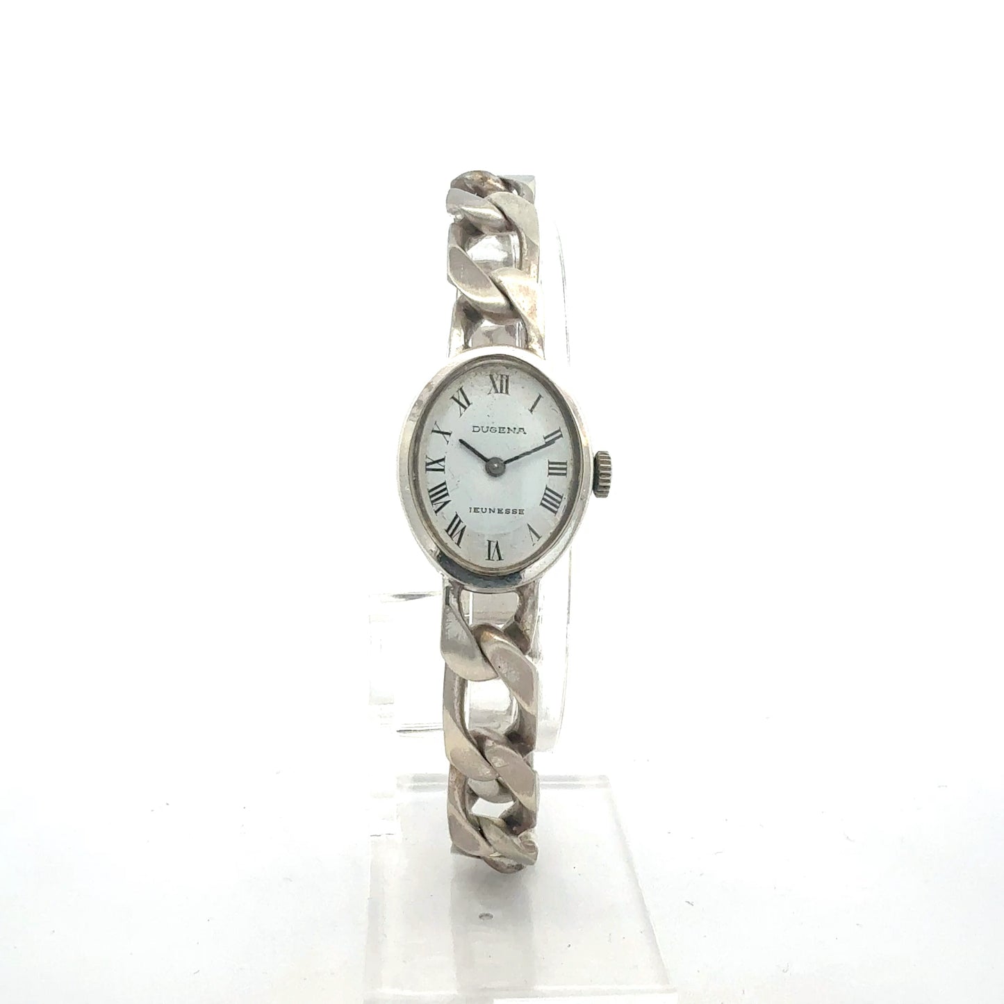 Dugena Jeunesse Armbanduhr – Silber 835, 35,81 g, 21 cm Uhr Juwelier Alen