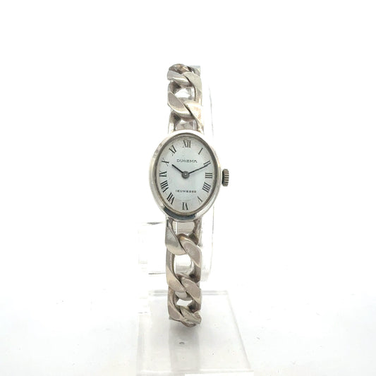 Dugena Jeunesse Armbanduhr – Silber 835, 35,81 g, 21 cm Uhr Juwelier Alen