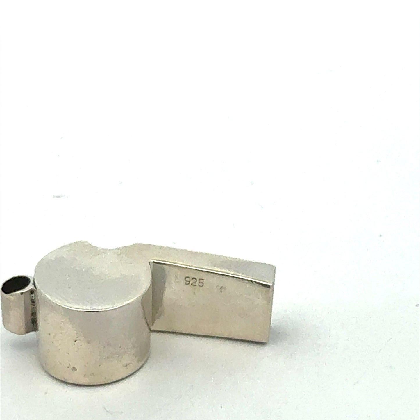 Silber Anhänger 925 – Trillerpfeifen-Form – 6,55 g Anhänger Juwelier Alen