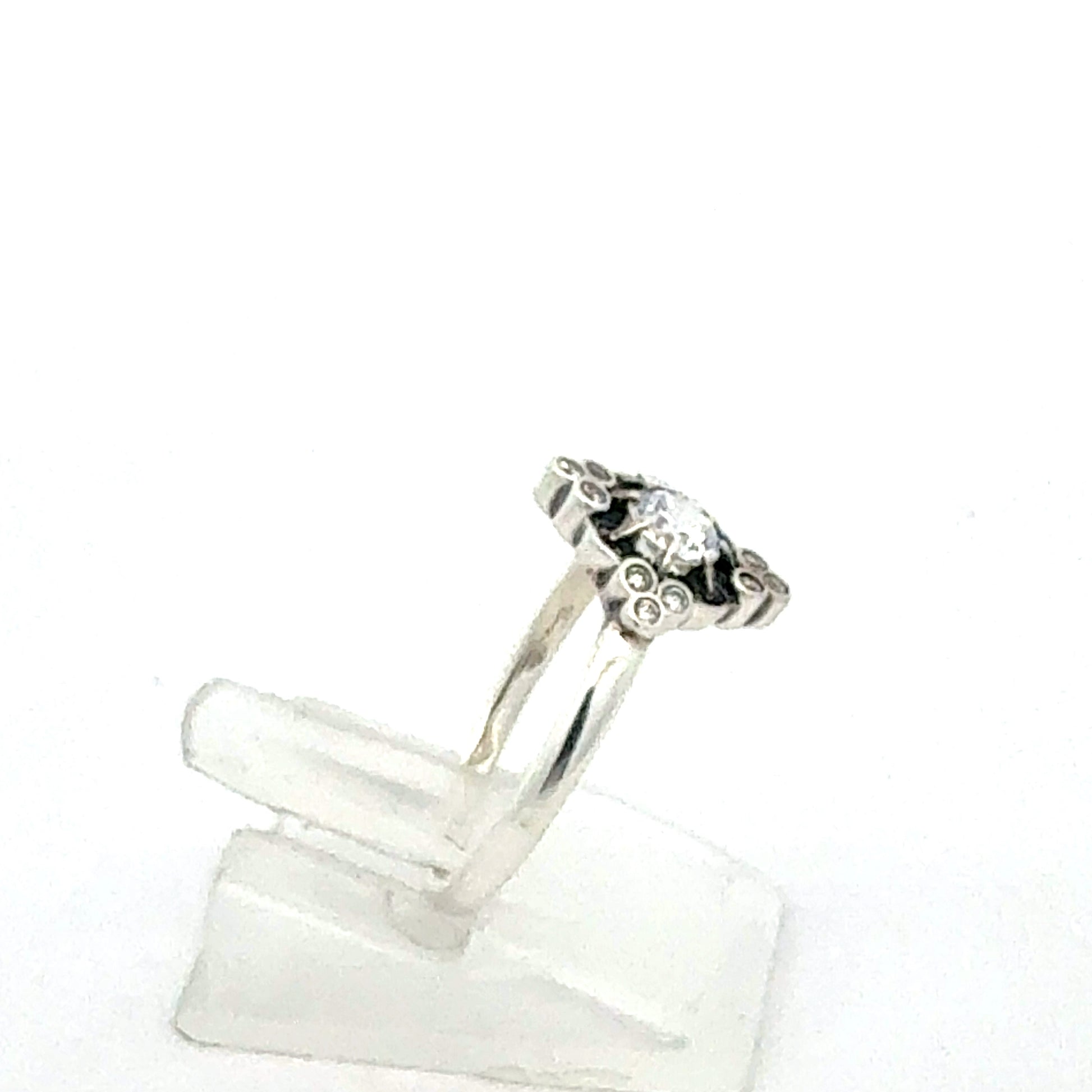 Ring 2,59 g – Silber 925 – RG 54 – Große Zirkonia – Thomas Sabo Juwelier Alen