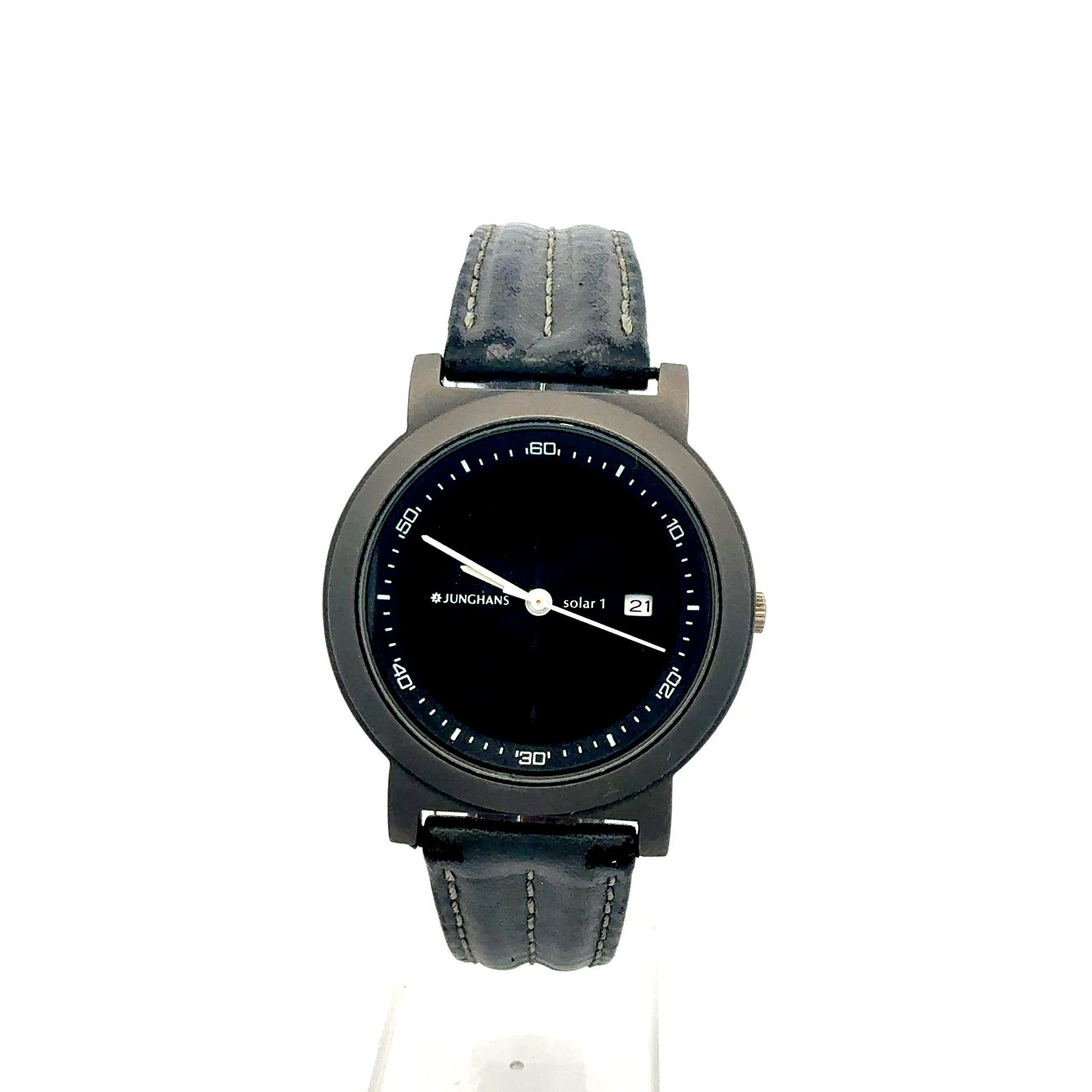 Junghans Solar 1 – Titan – Originalband – umweltfreundlich – hohe Gangreserve Uhr Juwelier Alen