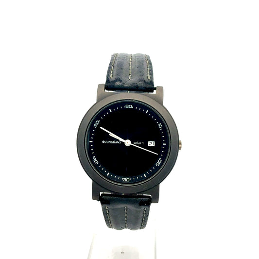 Junghans Solar 1 – Titan – Originalband – umweltfreundlich – hohe Gangreserve Uhr Juwelier Alen