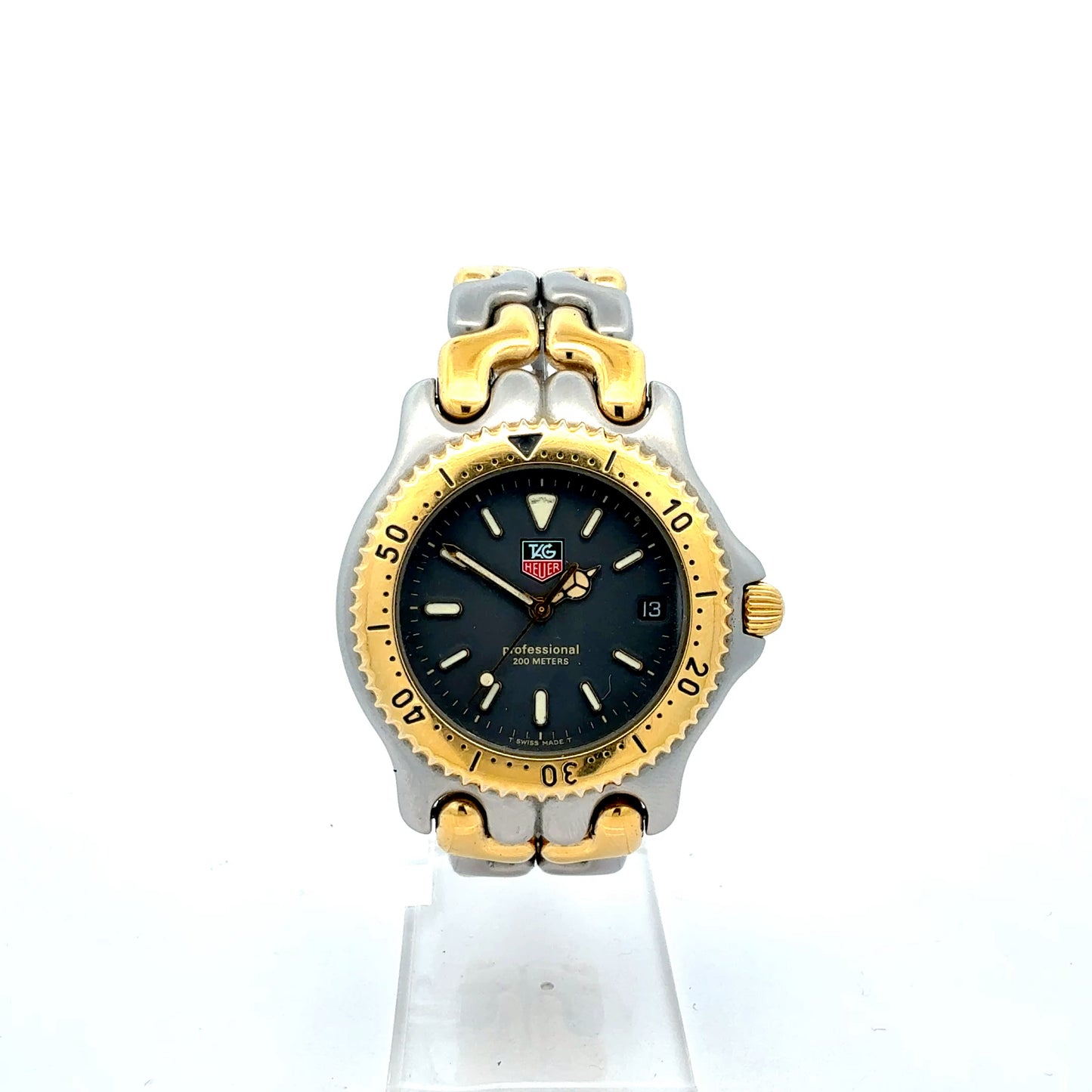 TAG Heuer Professional 200M – Ref. S95.206 – Edelstahl & Vergoldet Uhr Juwelier Alen