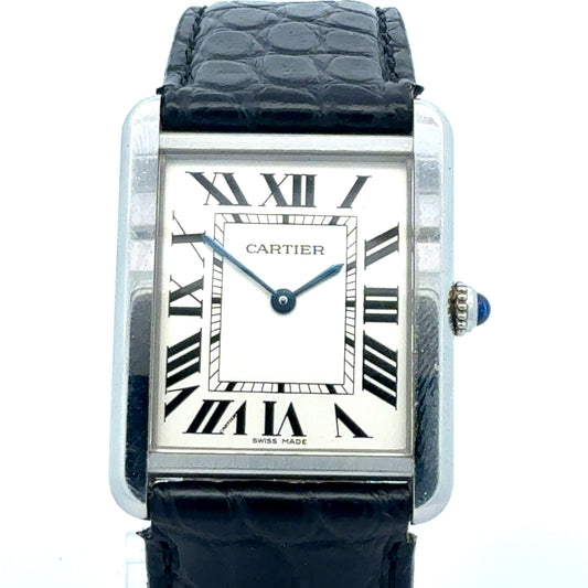 Cartier Tank Solo – Quarz – 772331 / NX 2715. Uhr Juwelier Alen