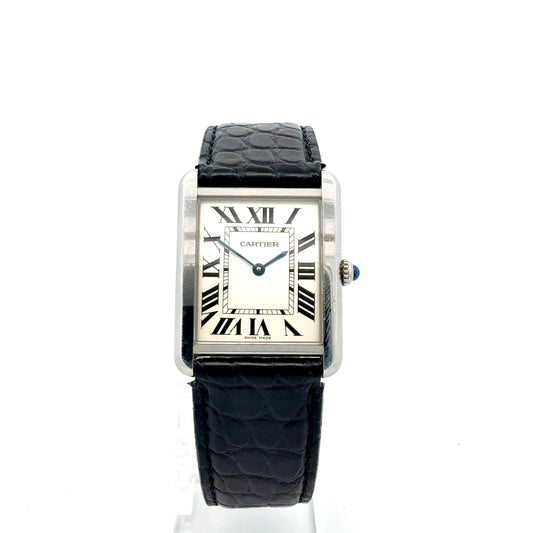 Cartier Tank Solo – Quarz – 772331 / NX 2715. Uhr Juwelier Alen